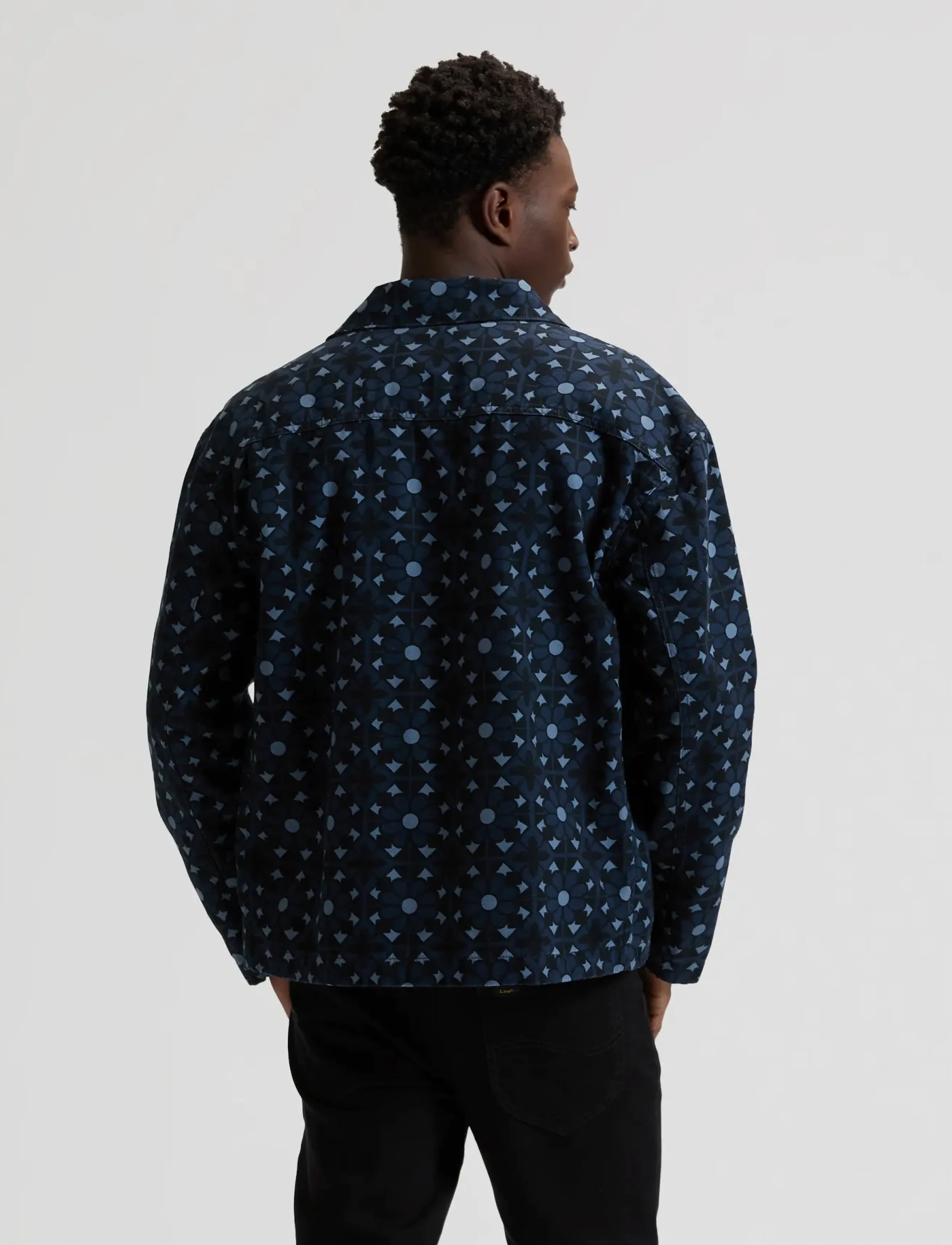 Lee Jeans - CLEAN WORKWEAR JACKET - forårsjakker - geo print - 2