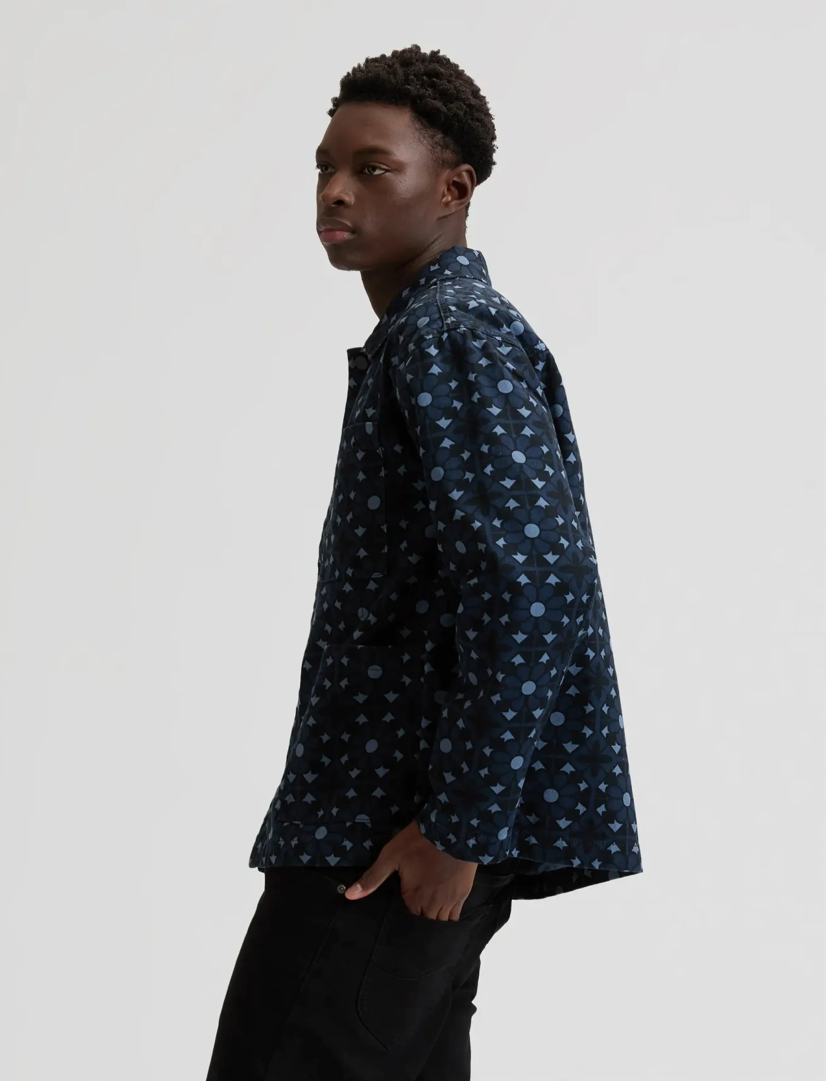 Lee Jeans - CLEAN WORKWEAR JACKET - forårsjakker - geo print - 4