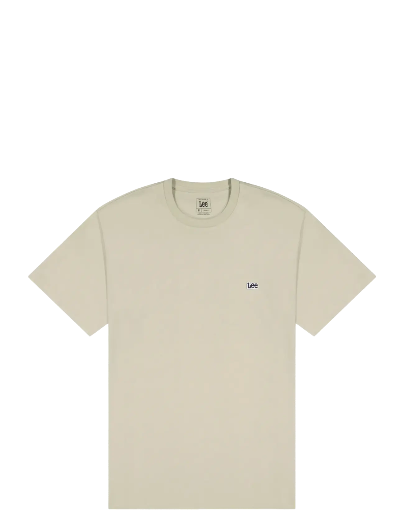 LEE JEANS Ss Patch Logo Tee Beige - XXLx00 - Herren