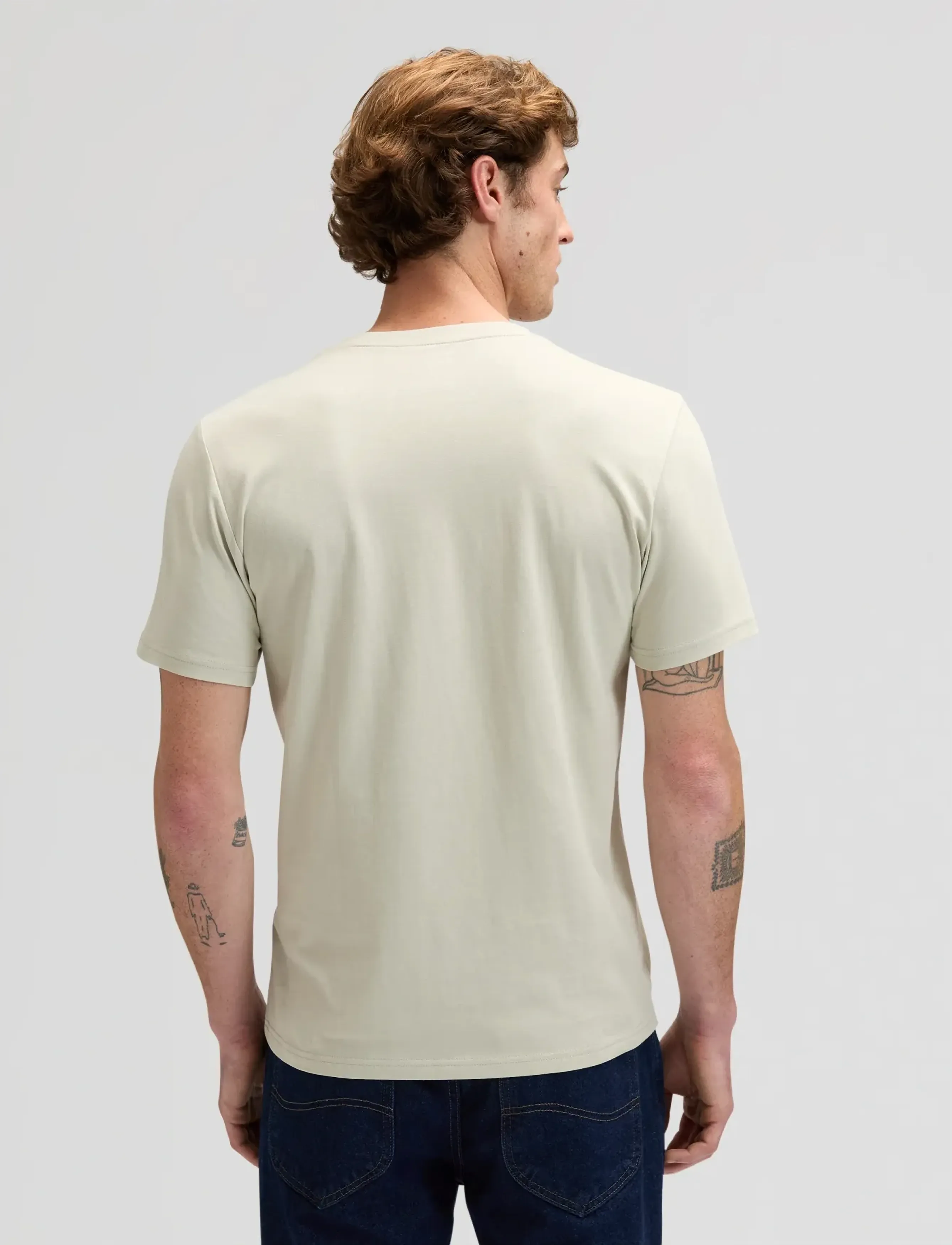 Lee Jeans - SS PATCH LOGO TEE - short-sleeved t-shirts - cove - 2