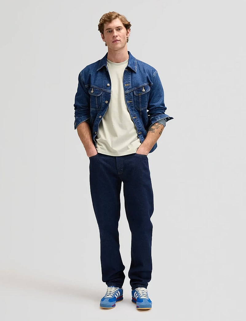 Lee Jeans - SS PATCH LOGO TEE - lühikeste varrukatega t-särgid - cove - 3