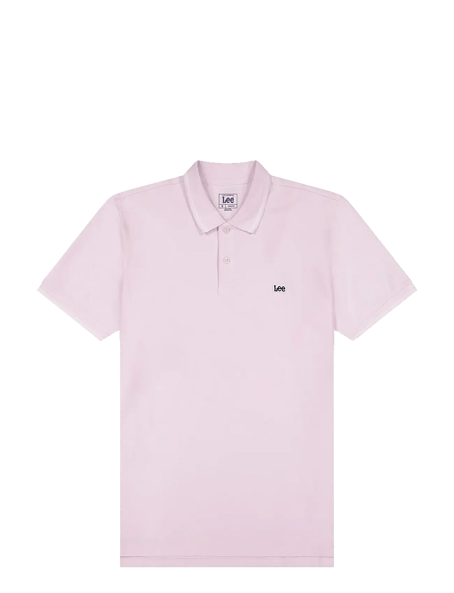 Lee Jeans - PIQUE POLO - kortærmede poloer - light icy pink - 1