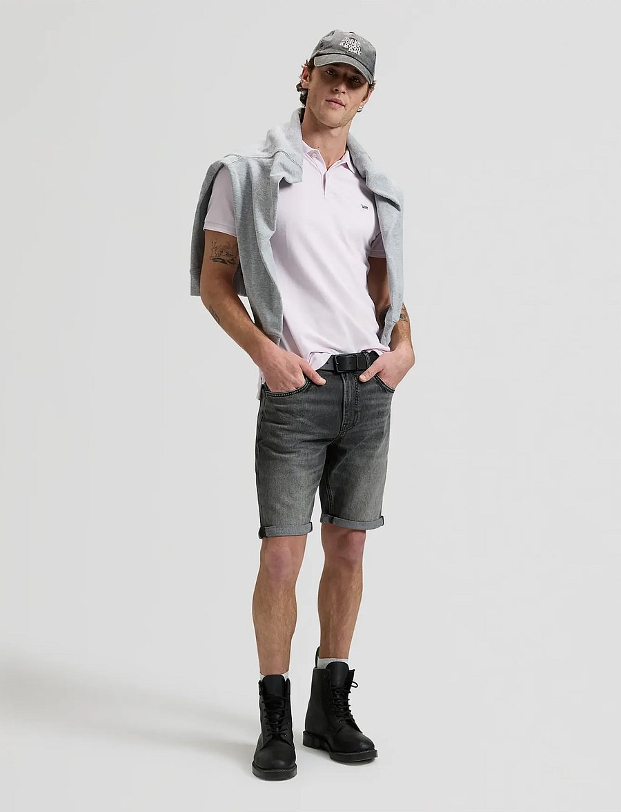 Lee Jeans - PIQUE POLO - kortærmede poloer - light icy pink - 3