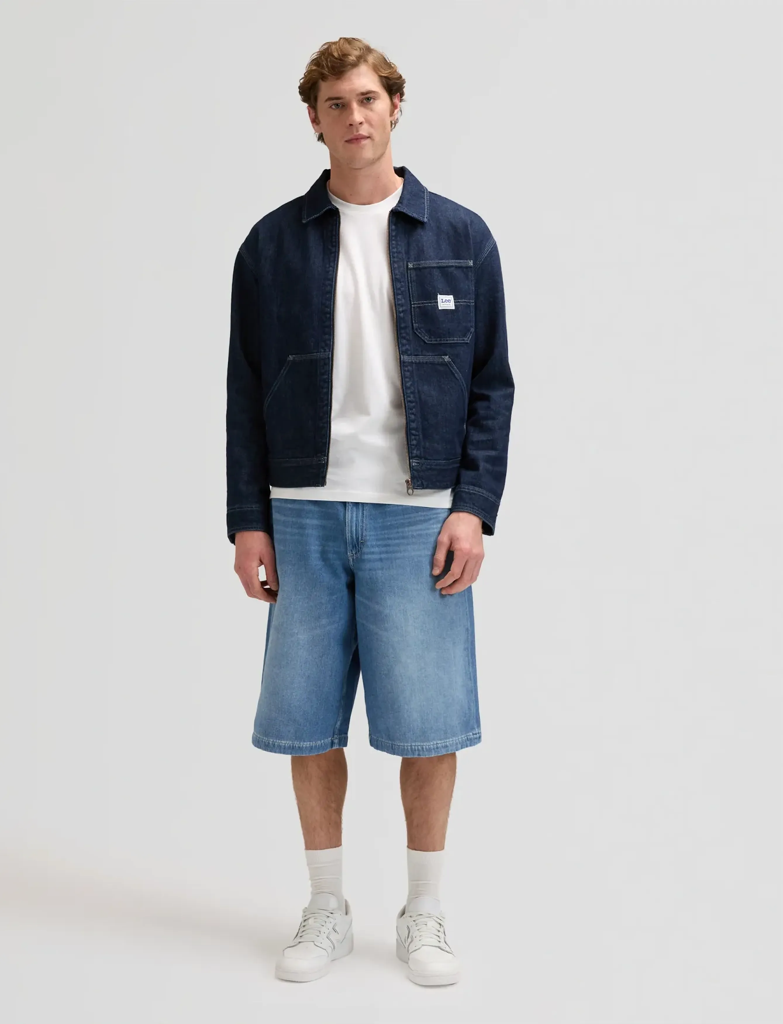 Lee Jeans - LEE STITCH TEE - laveste priser - bright white - 3