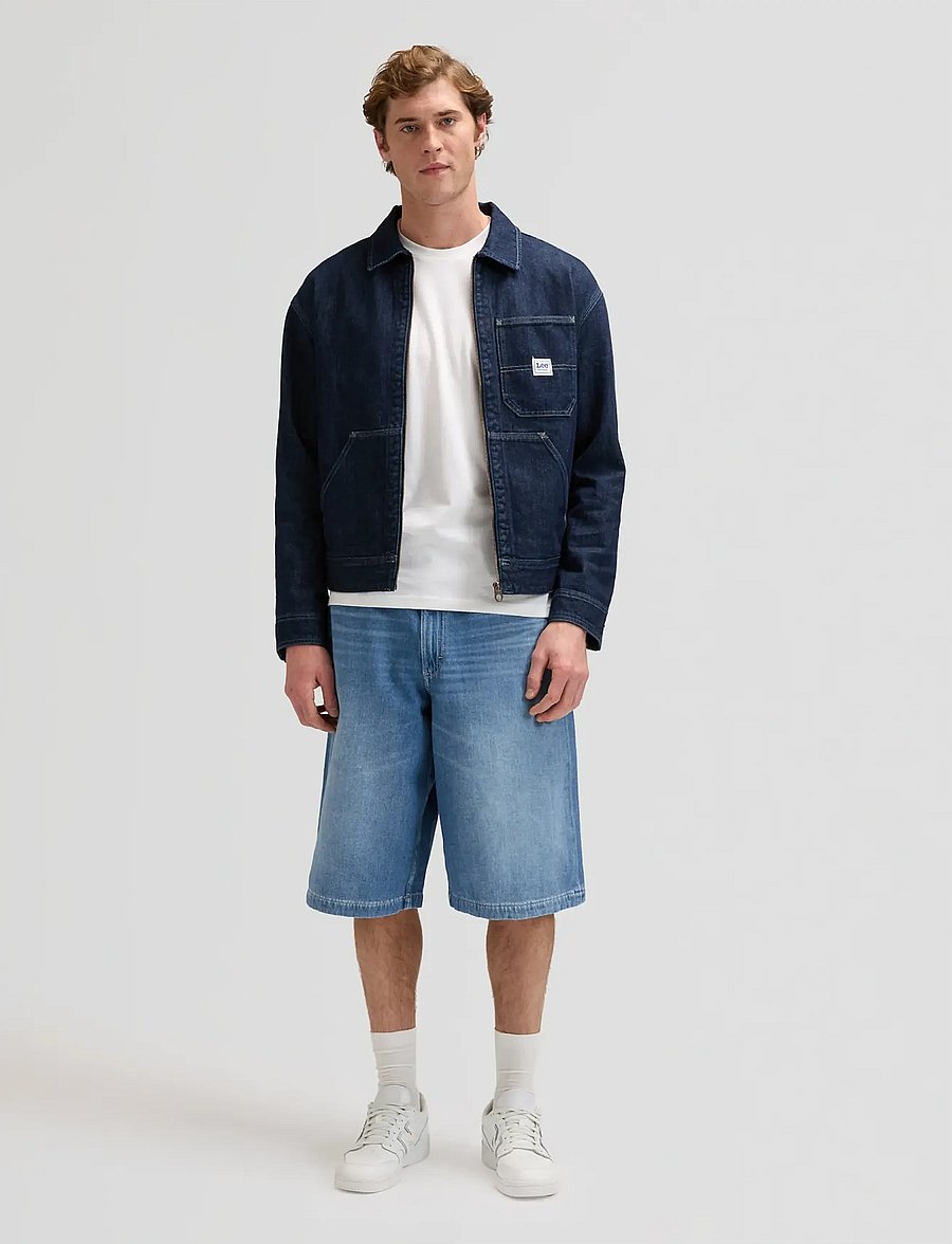 Lee Jeans - LEE STITCH TEE - kurzärmelige t-shirts - bright white - 3