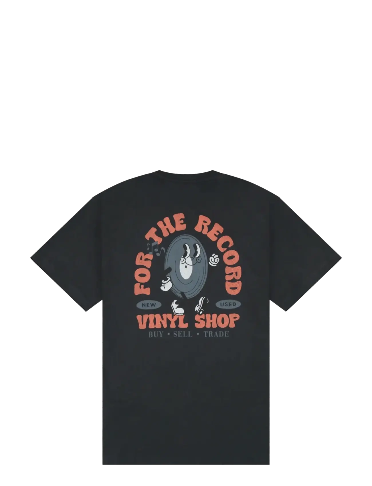 Lee Jeans - LEE VINYL TEE - laagste prijzen - washed black - 2