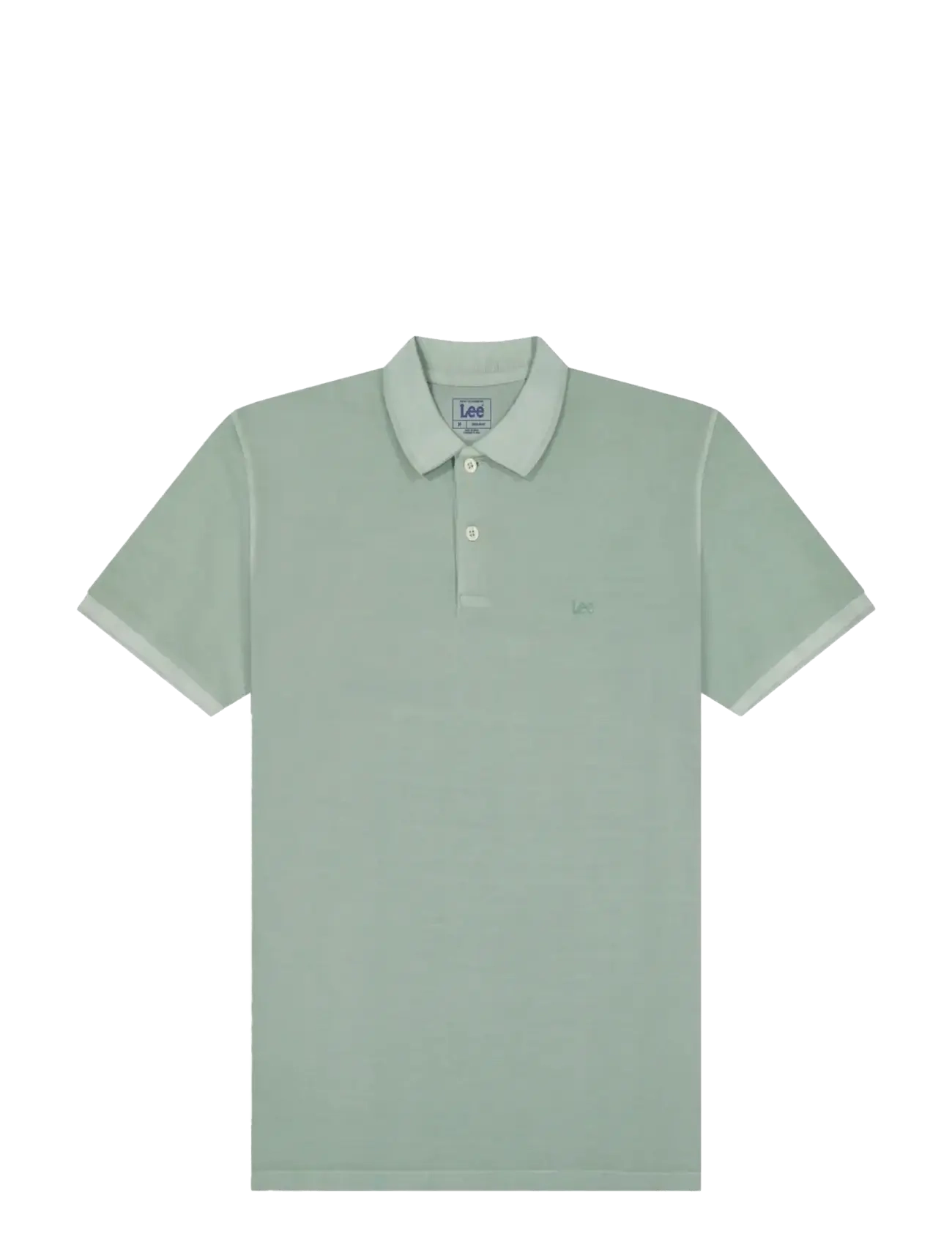Lee Jeans GARMENT DYE POLO - Kortärmade pikéer - DESERT SAGE / green