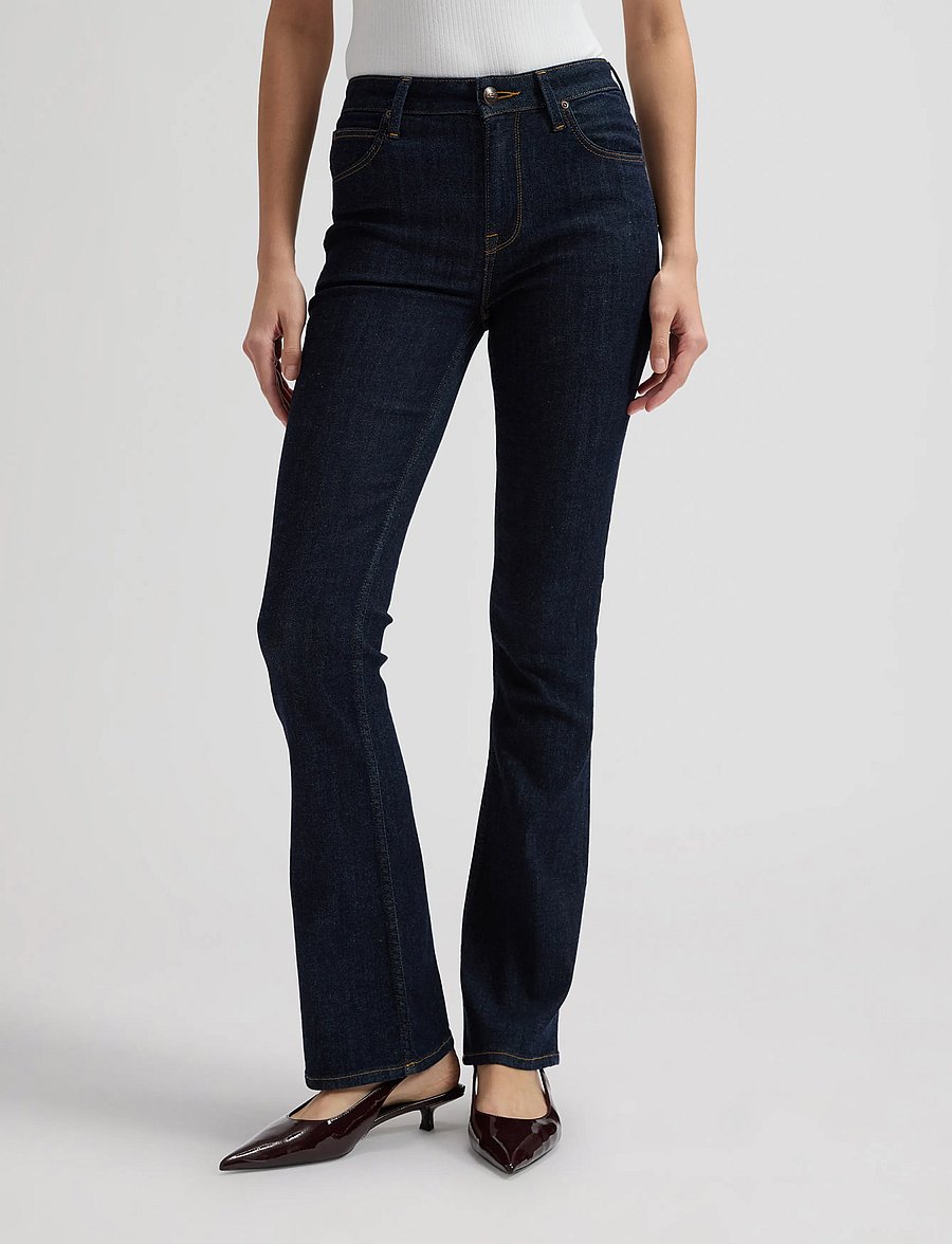 Lee Jeans - BREESE BOOT - alt laienevad teksad - deepest space - 0