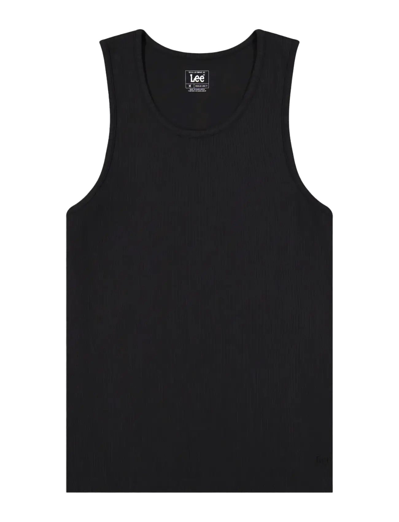 Lee Jeans RIBBED TANK - Tanktops - BLACK / black