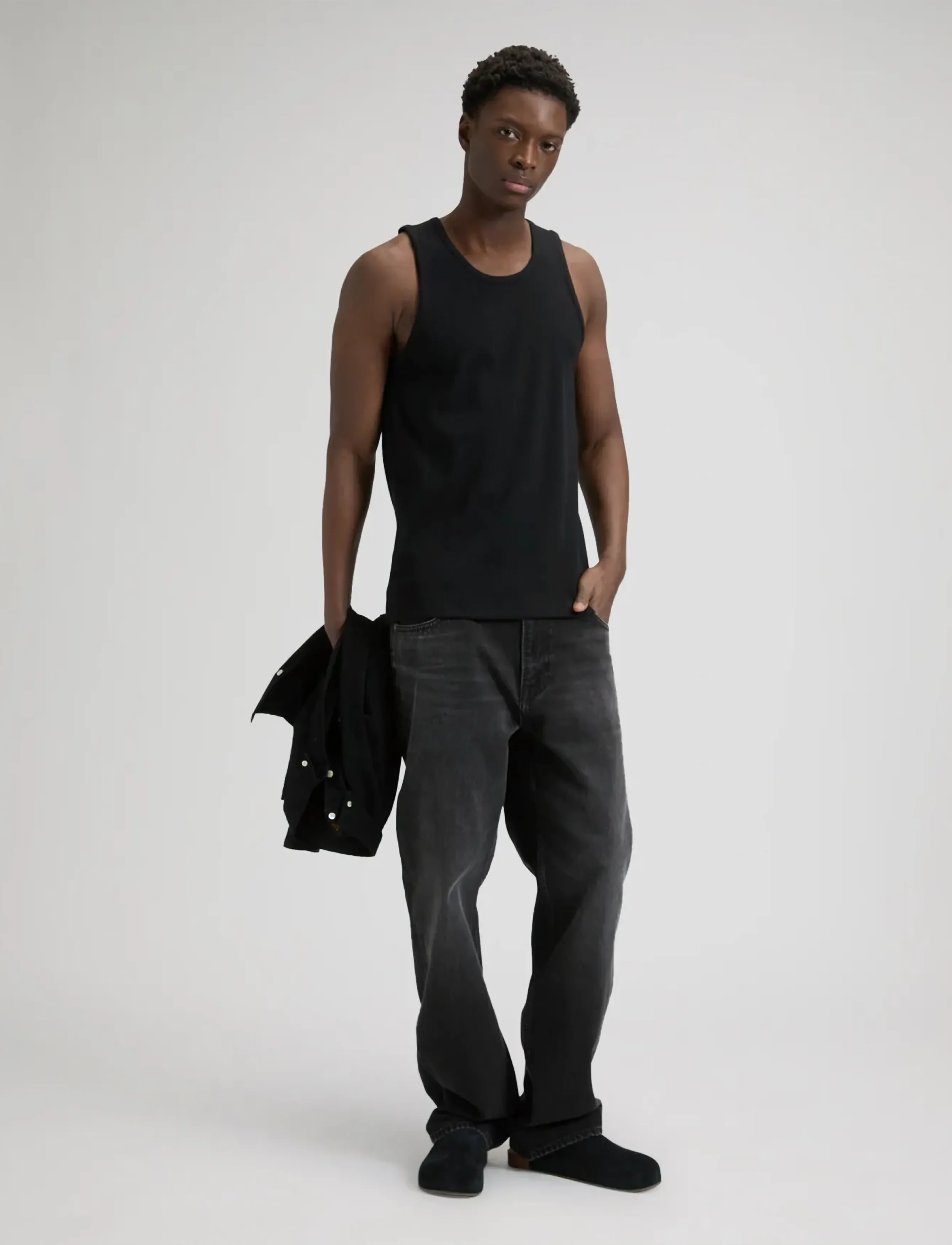 Lee Jeans - RIBBED TANK - laagste prijzen - black - 3