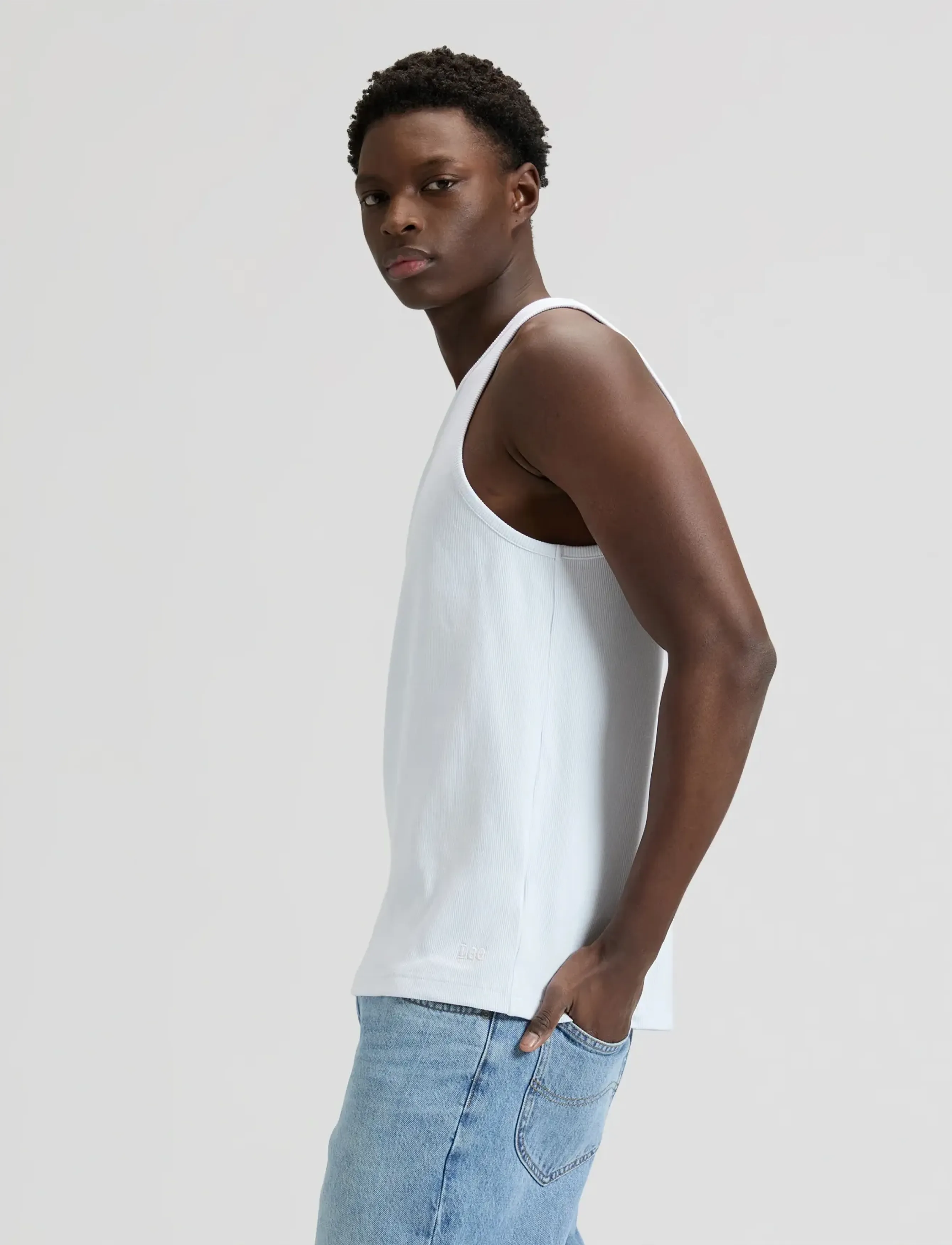 Lee Jeans - RIBBED TANK - lowest prices - bright white - 4