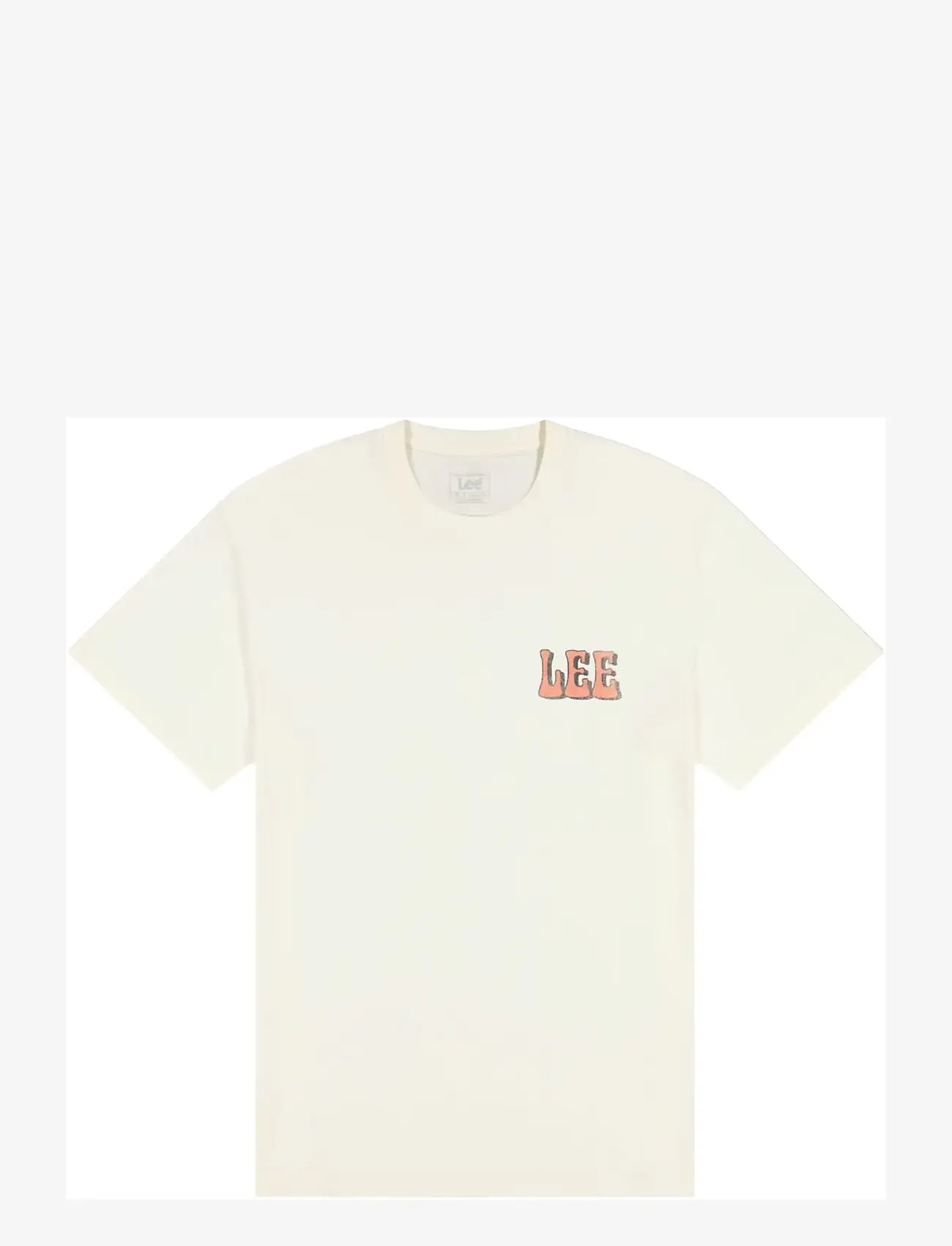 Lee Jeans - LEE VINYL TEE - kurzärmelig - natural - 1