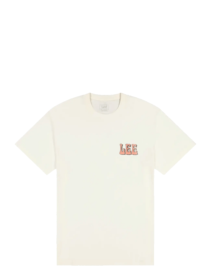 Lee Jeans - LEE VINYL TEE - kurzärmelig - natural - 1