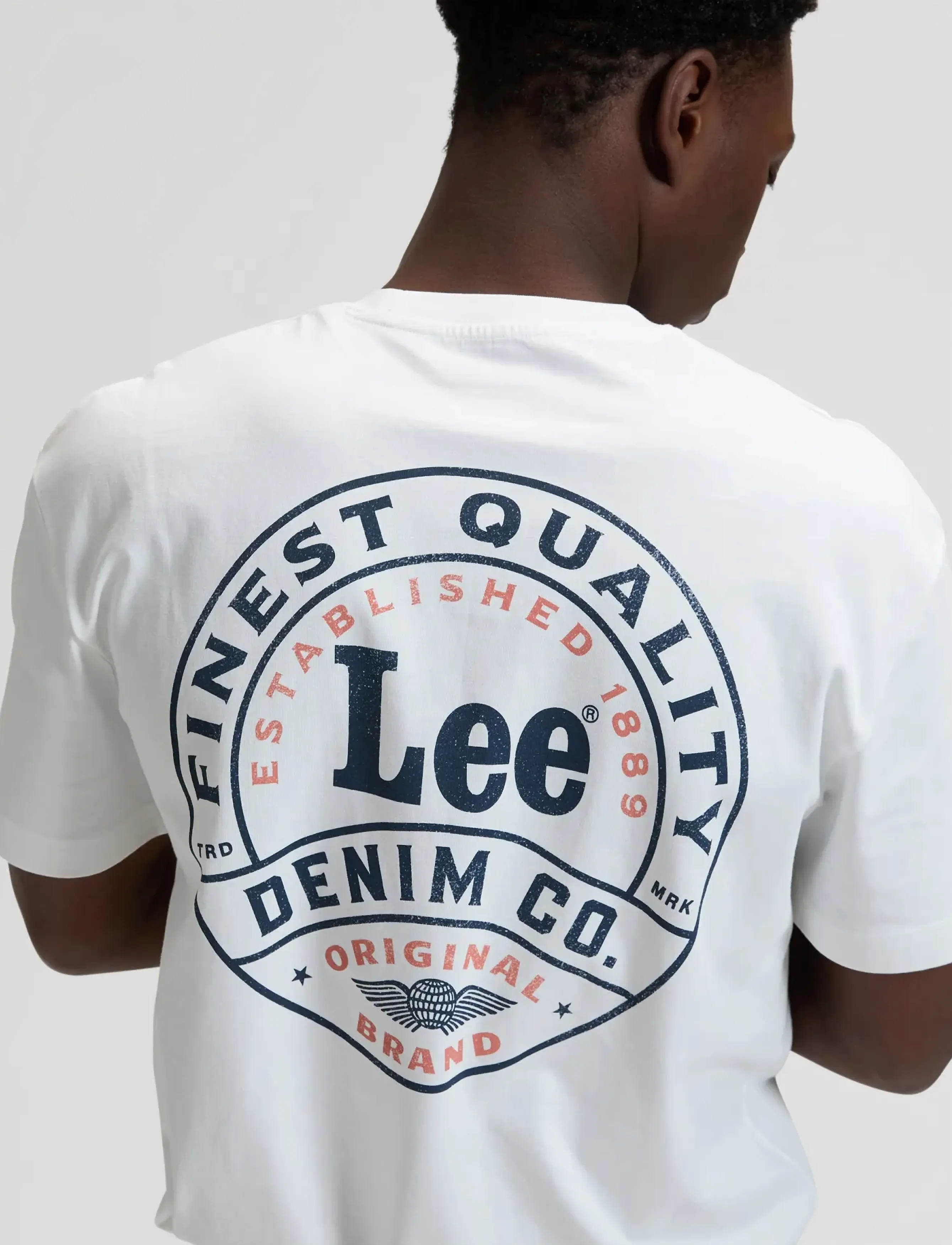 Lee Jeans Stamp Lee Tee t-shirts med tryck herr – bild 5