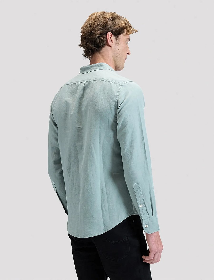 Lee Jeans - LEE SHIRT - hørskjorter - desert sage - 2