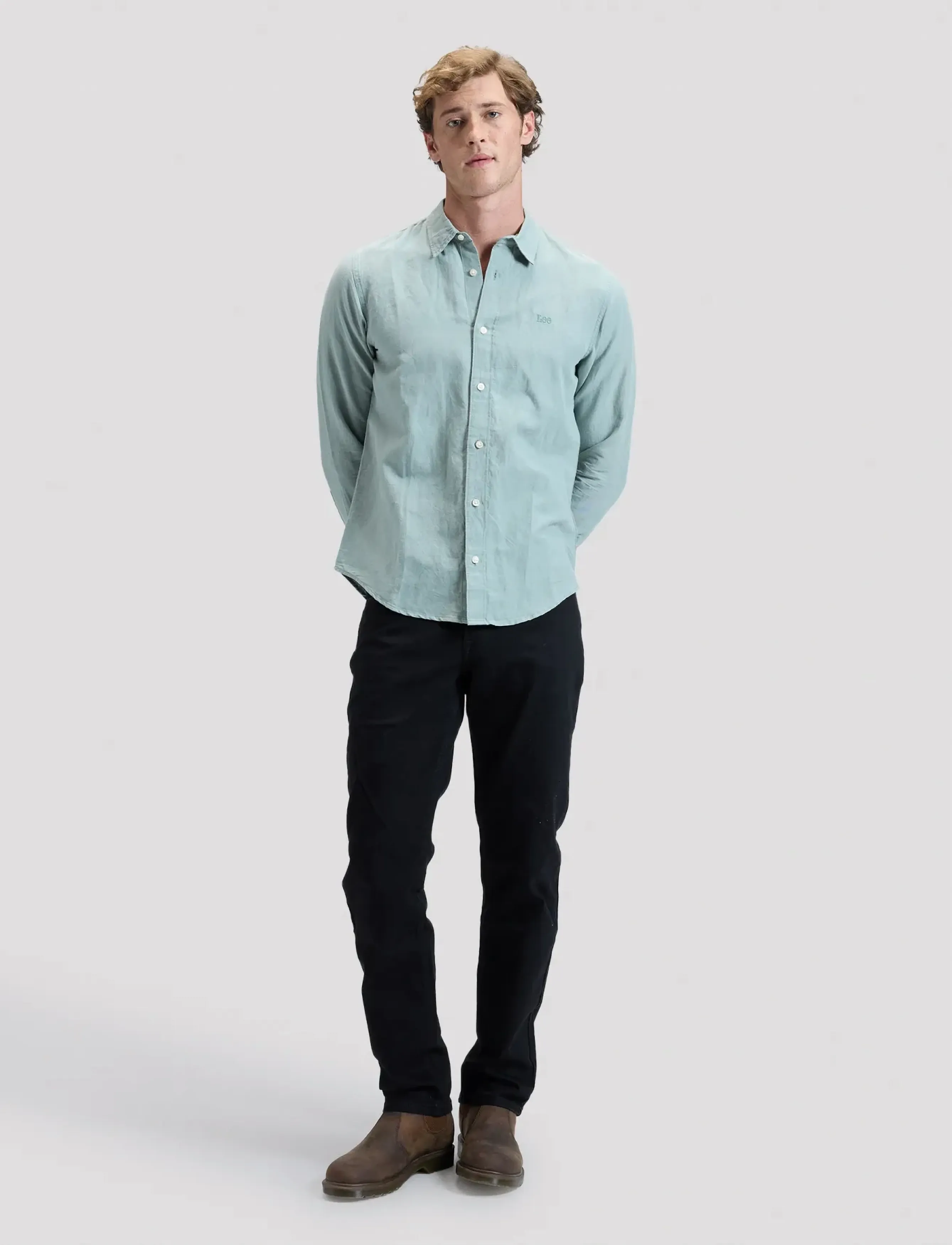 Lee Jeans - LEE SHIRT - linskjorter - desert sage - 3