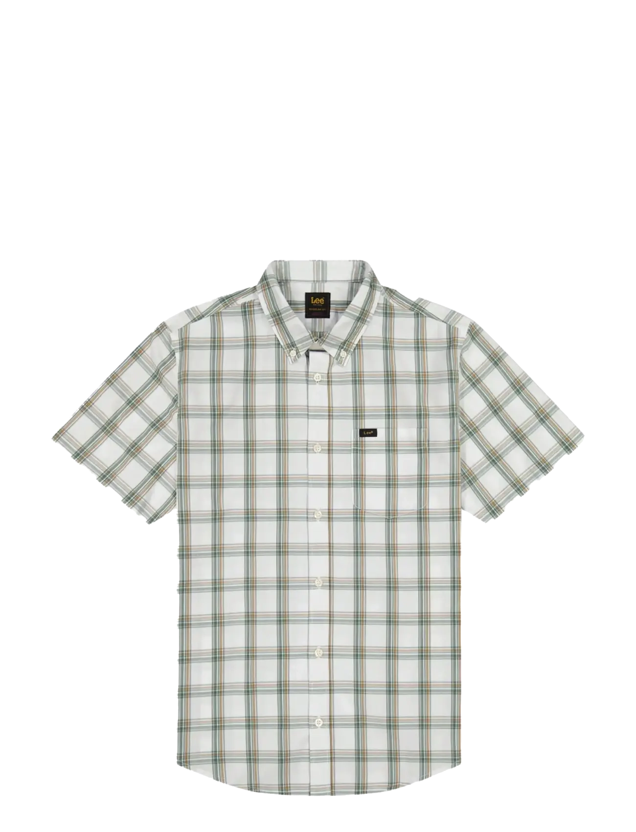 LEE JEANS Lee Button Down Ss Patterned - Mx00 - Herren