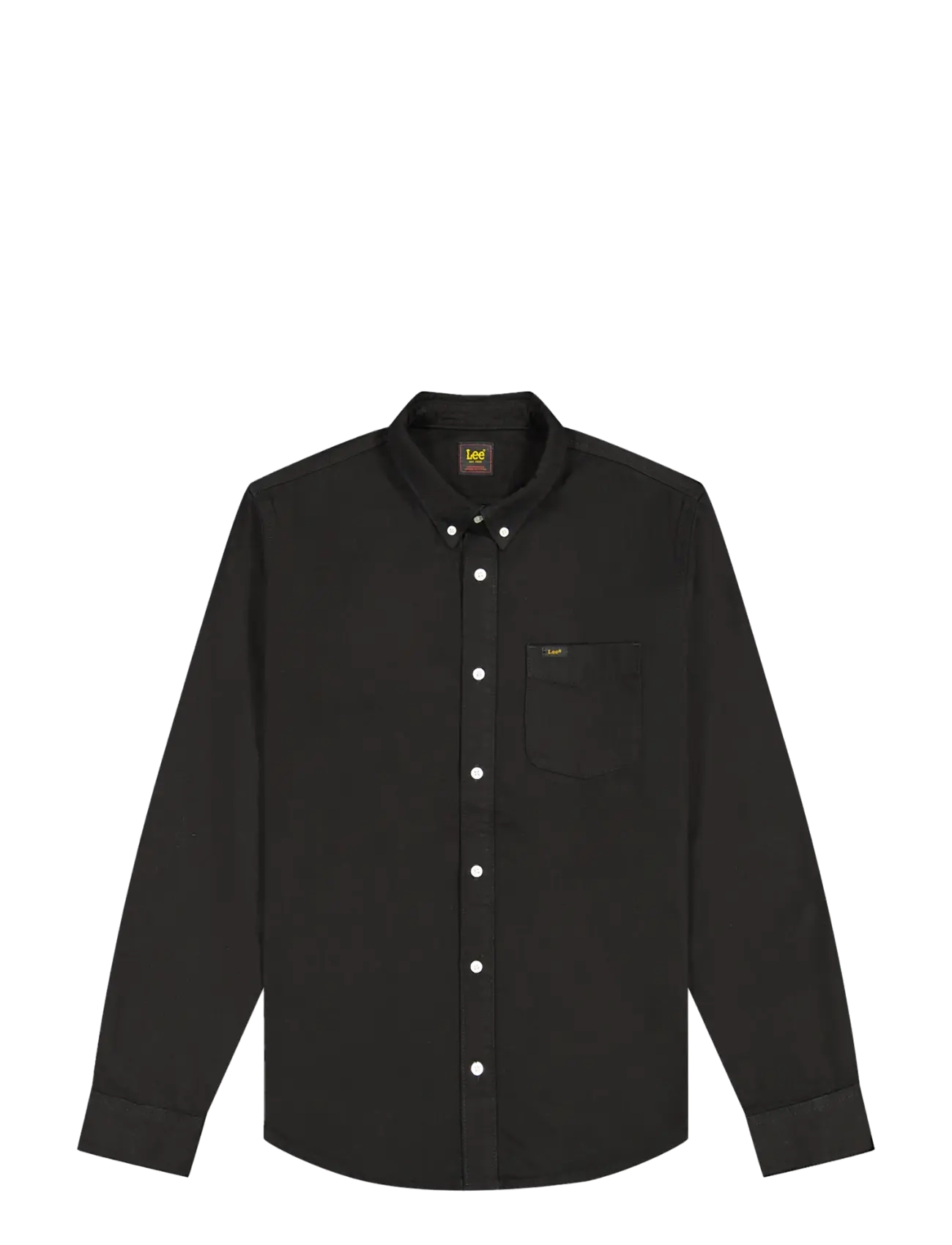 Lee Jeans - LEE BUTTON DOWN - jeansskjortor - black - 1