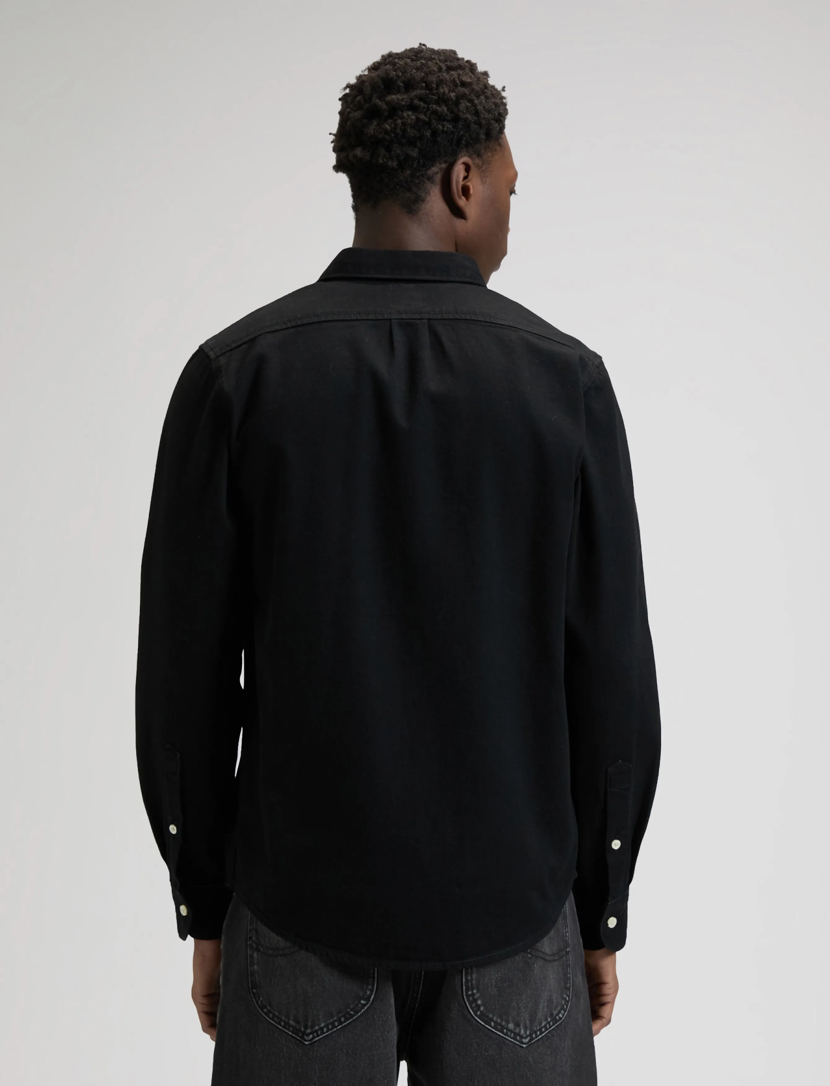 Lee Jeans - LEE BUTTON DOWN - jeansskjortor - black - 2