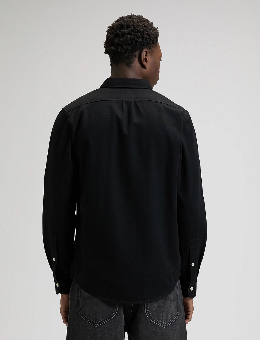 Lee Jeans - LEE BUTTON DOWN - jeansskjortor - black - 2