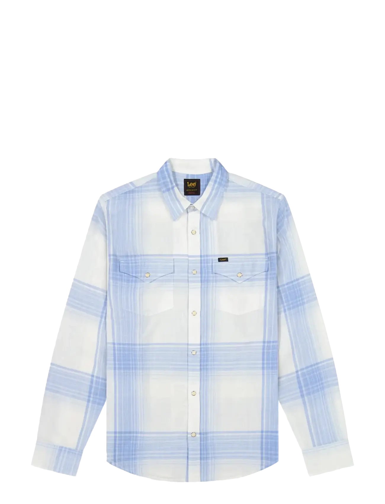 Lee Jeans CLEAN WESTERN SHIRT - Lee Jeans - HALOGEN OMBRE PLAID / blue