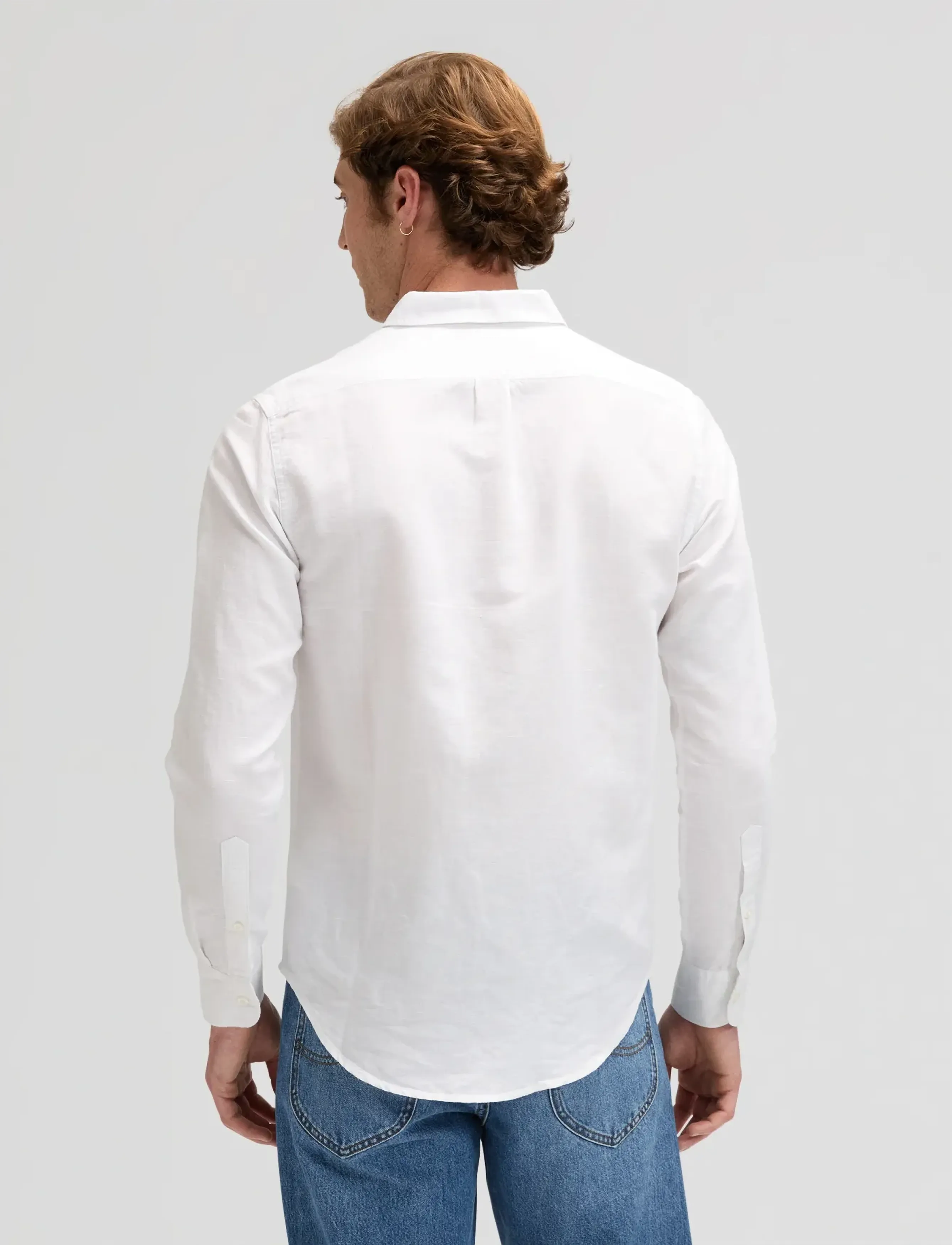 Lee Jeans - LEE SHIRT - vabaajasärgid - bright white - 2