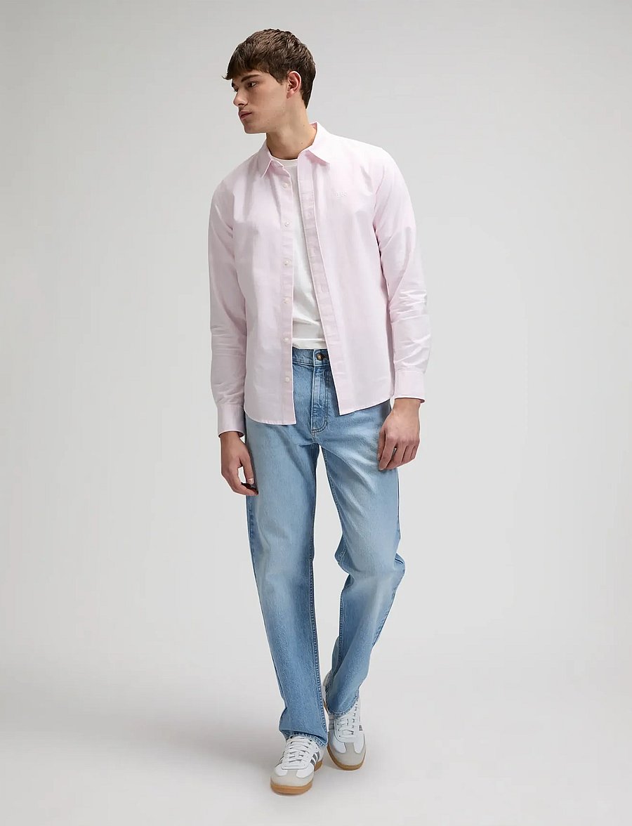 Lee Jeans - LEE SHIRT - vabaajasärgid - icy pink cross - 3