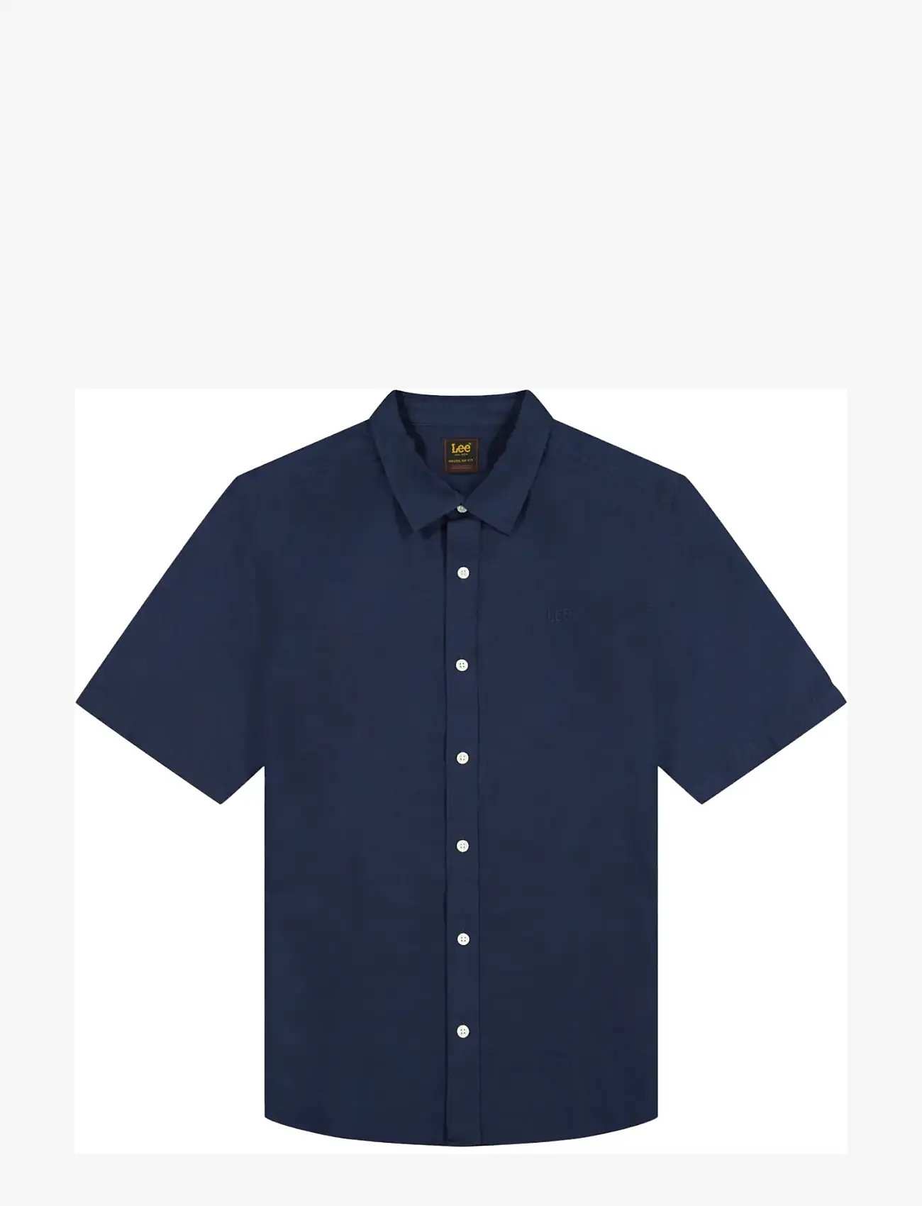 Lee Jeans - SS LEE SHIRT - kortärmade skjortor - rivet navy - 1