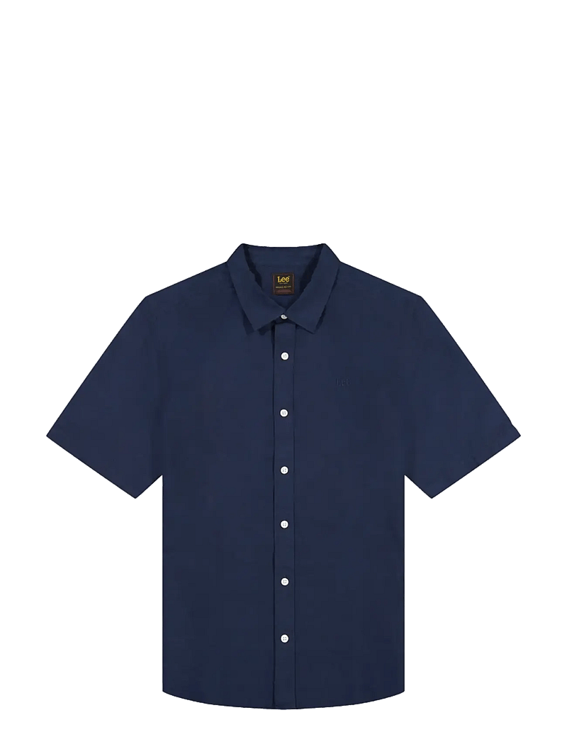 Lee Jeans - SS LEE SHIRT - kortärmade skjortor - rivet navy - 1