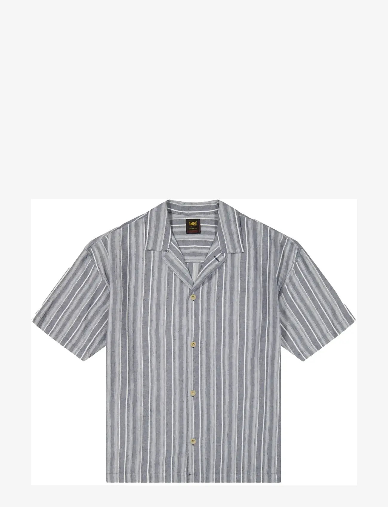 Lee Jeans - CLEAN RESORT SHIRT - denimskjorter - mood indigo natural str - 1