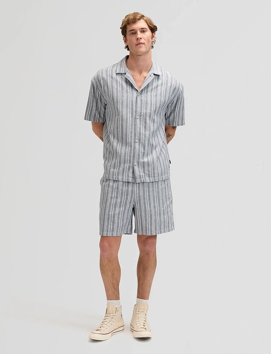 Lee Jeans - CLEAN RESORT SHIRT - jeansskjortor - mood indigo natural str - 3