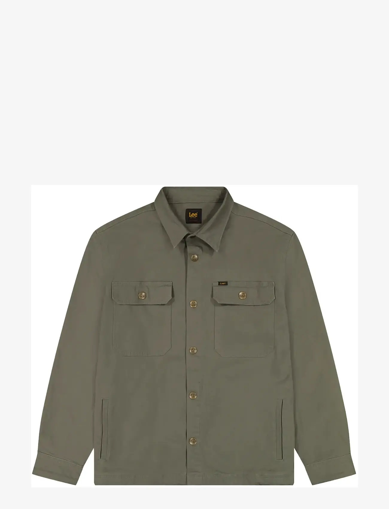 Lee Jeans - 2 POCKET OVERSHIRT - pealissärgid - lichen olive - 1