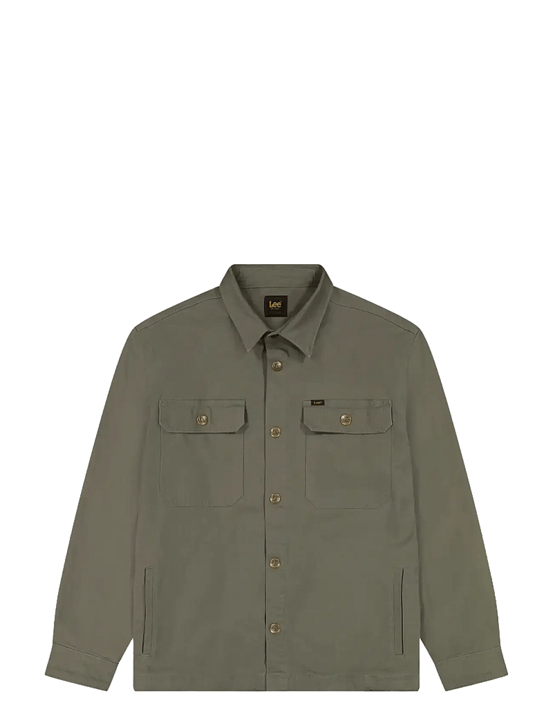 Lee Jeans - 2 POCKET OVERSHIRT - pealissärgid - lichen olive - 1