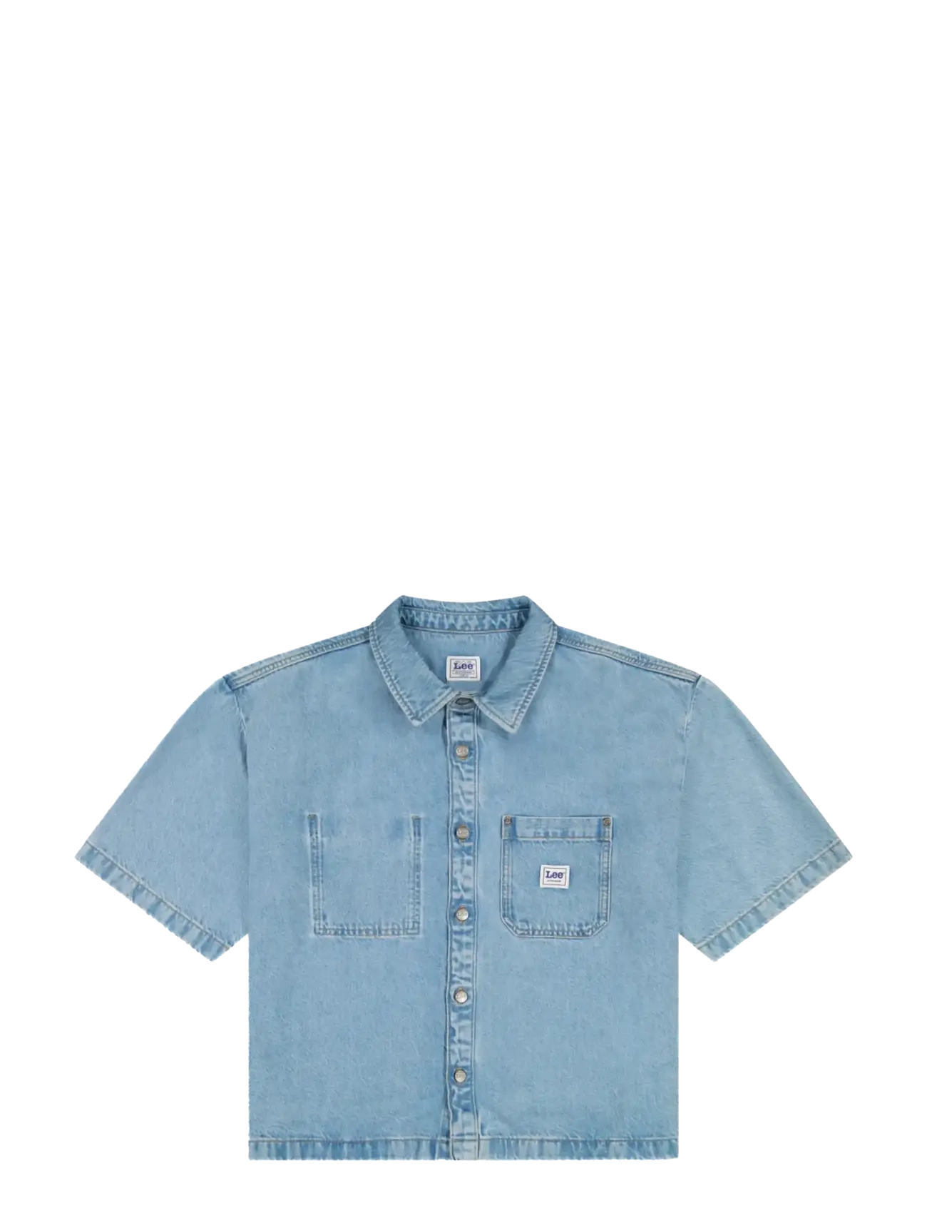 Lee Jeans SS WORKWEAR SHIRT - Skjorter - JUST ME / blue