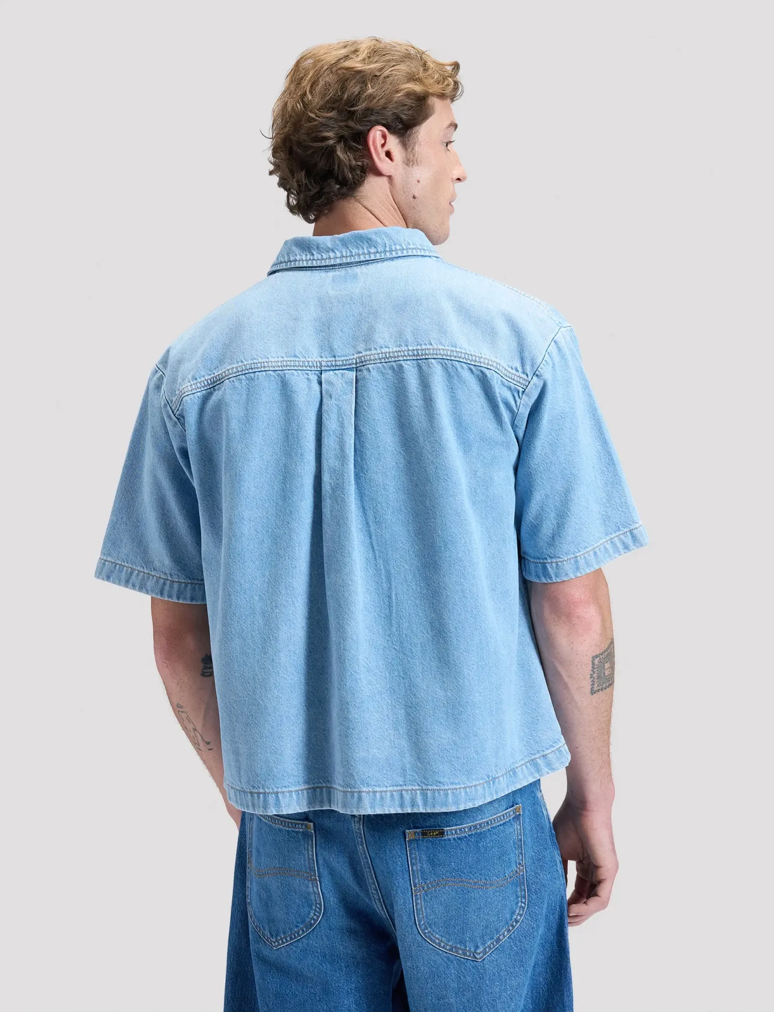 Lee Jeans - SS WORKWEAR SHIRT - kortærmede skjorter - just me - 2