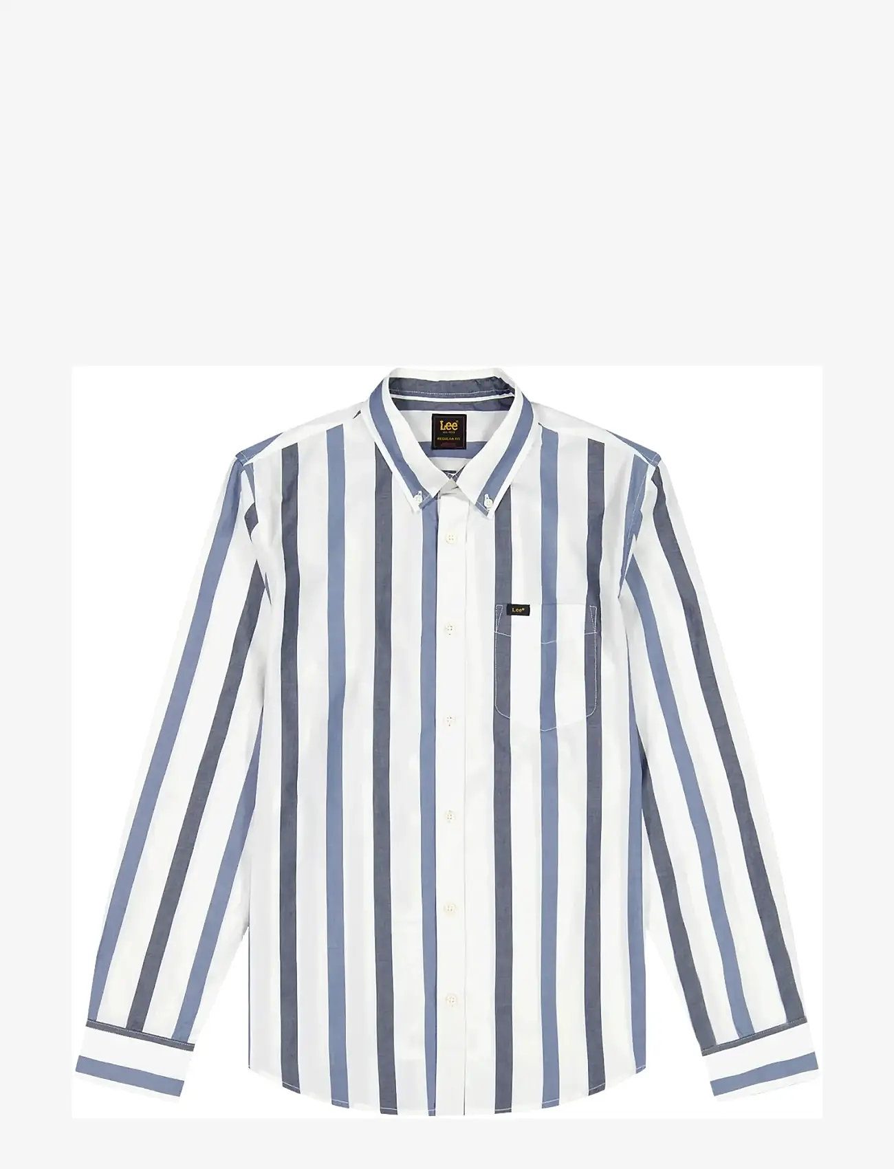 Lee Jeans - LEE BUTTON DOWN - kasdienio stiliaus marškiniai - tonal rivet navy stripe - 1
