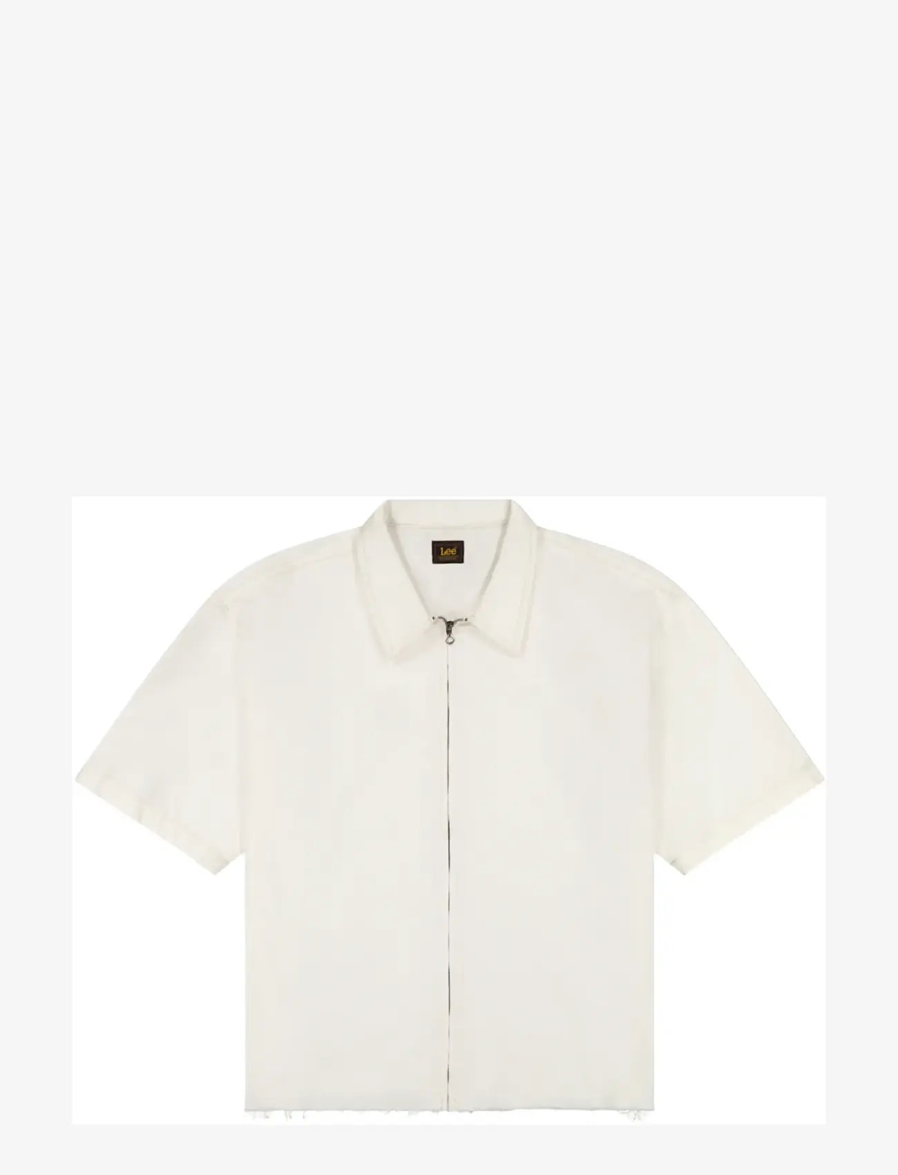 Lee Jeans - DENIM SHIRT WITH ZIPPER - overshirts - white - 1