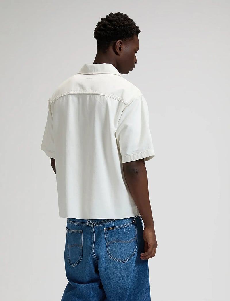 Lee Jeans - DENIM SHIRT WITH ZIPPER - overshirts - white - 2