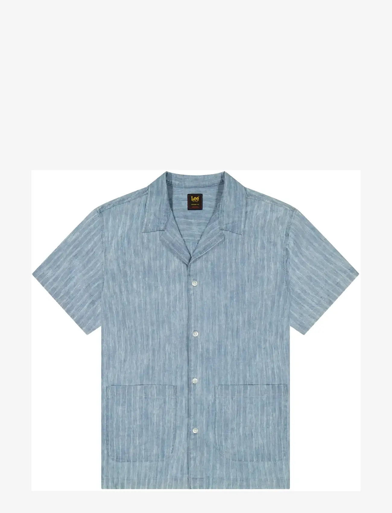 Lee Jeans - NOVELTY RESORT SHIRT - denimskjorter - mid wash - 1