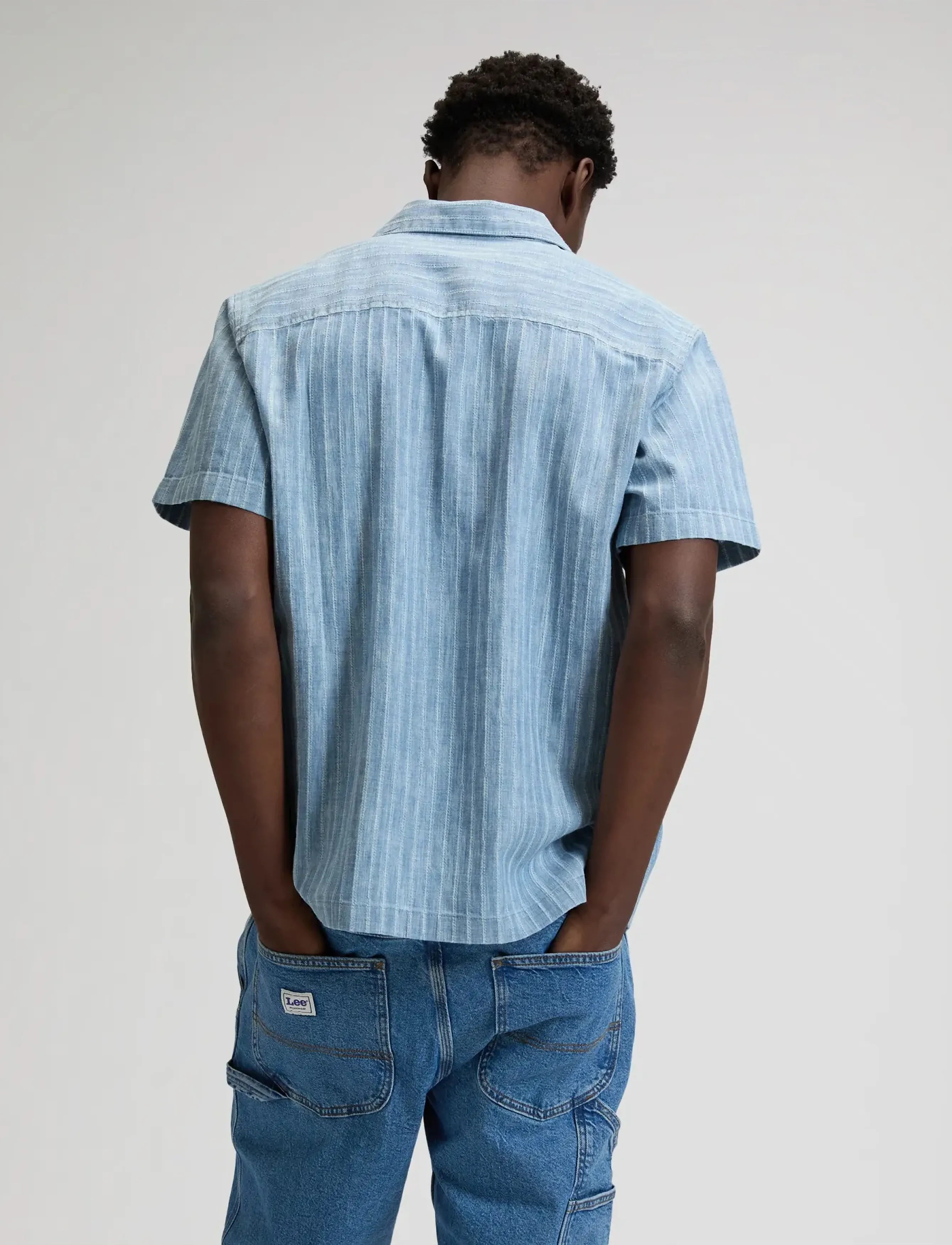 Lee Jeans - NOVELTY RESORT SHIRT - fødselsdagsgaver - mid wash - 2