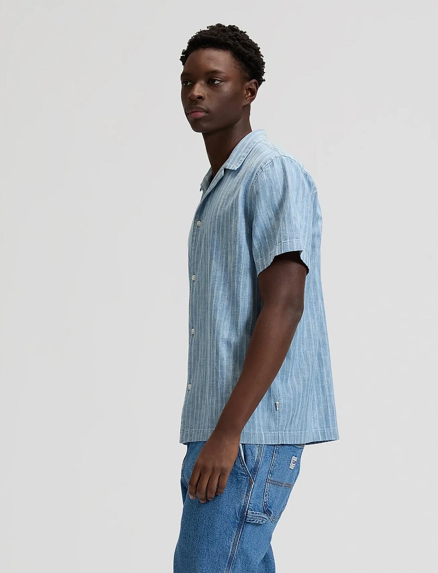 Lee Jeans - NOVELTY RESORT SHIRT - jeansskjorter - mid wash - 4