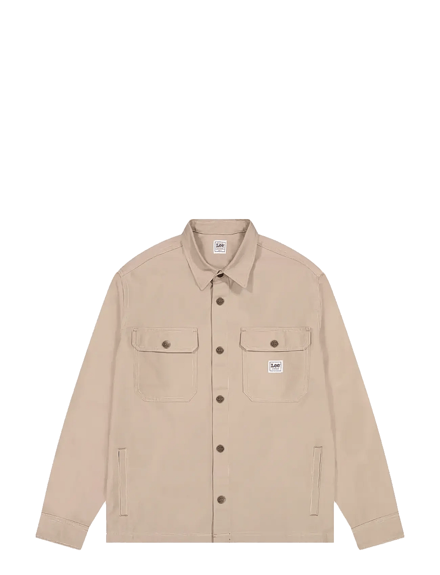 Lee Jeans - WORKWEAR OVERSHIRT - frühlingsjacken - perfect khaki - 1
