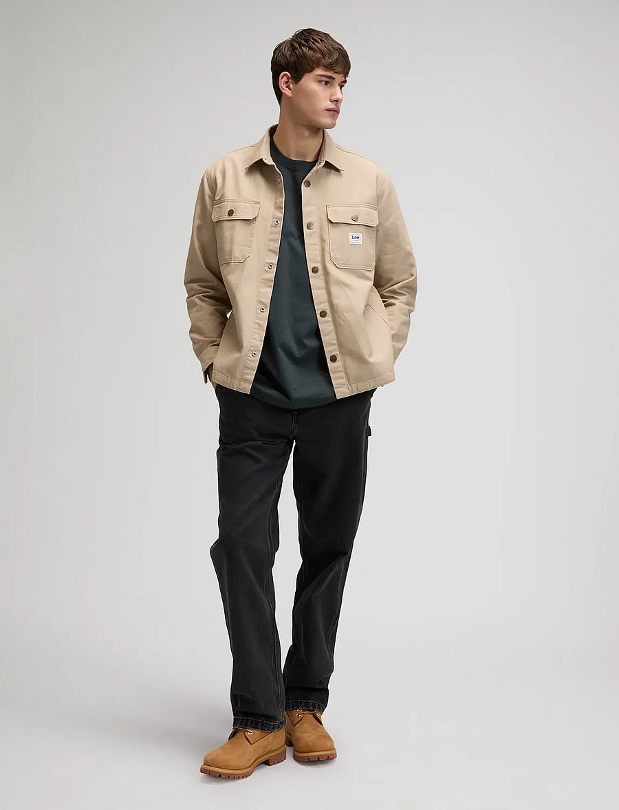 Lee Jeans - WORKWEAR OVERSHIRT - frühlingsjacken - perfect khaki - 3