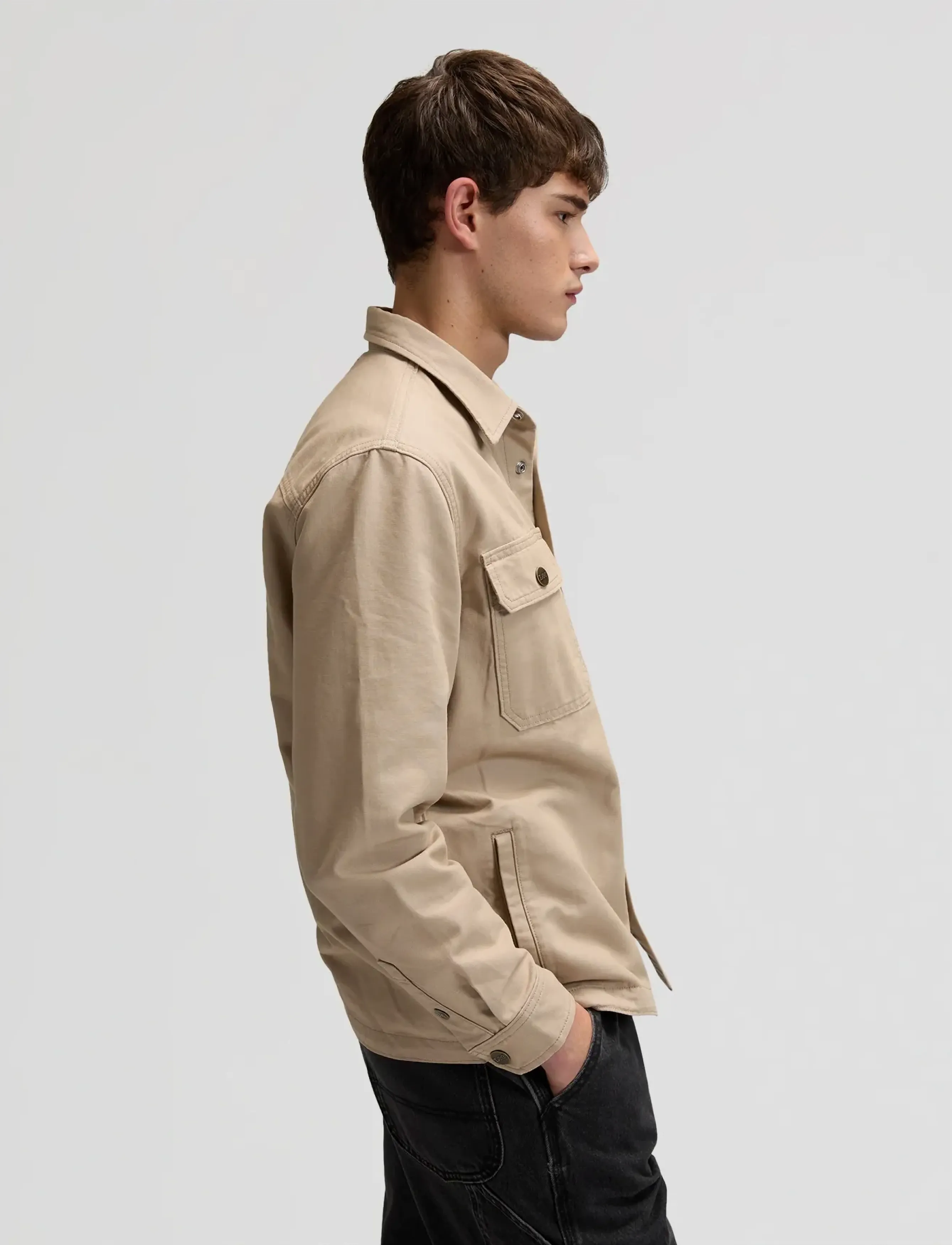 Lee Jeans - WORKWEAR OVERSHIRT - wiosenne kurtki - perfect khaki - 4