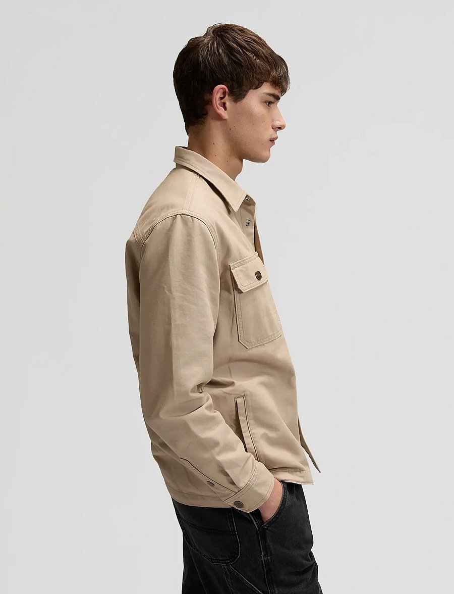 Lee Jeans - WORKWEAR OVERSHIRT - frühlingsjacken - perfect khaki - 4
