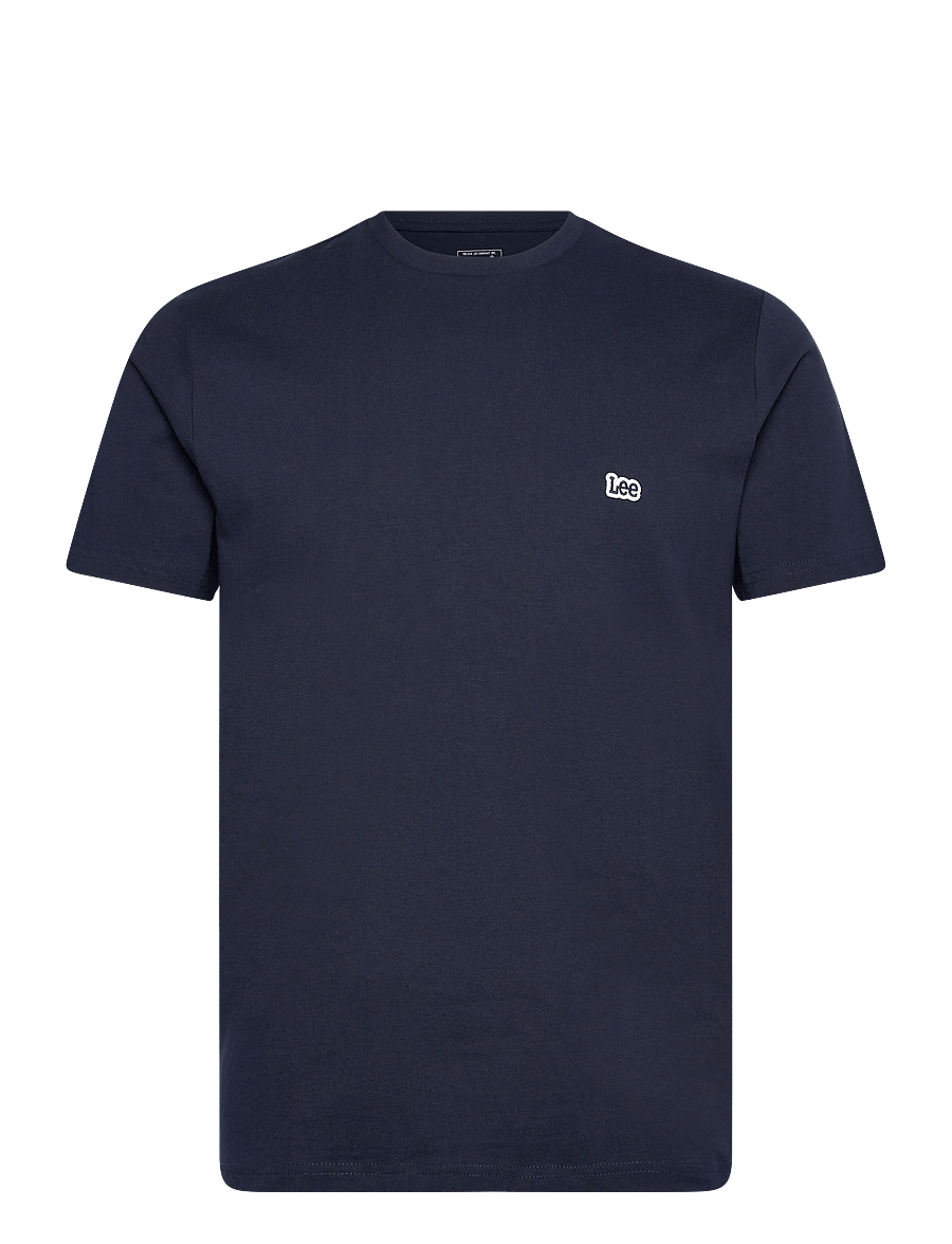 Lee Jeans - SS PATCH LOGO TEE - lühikeste varrukatega t-särgid - navy - 1