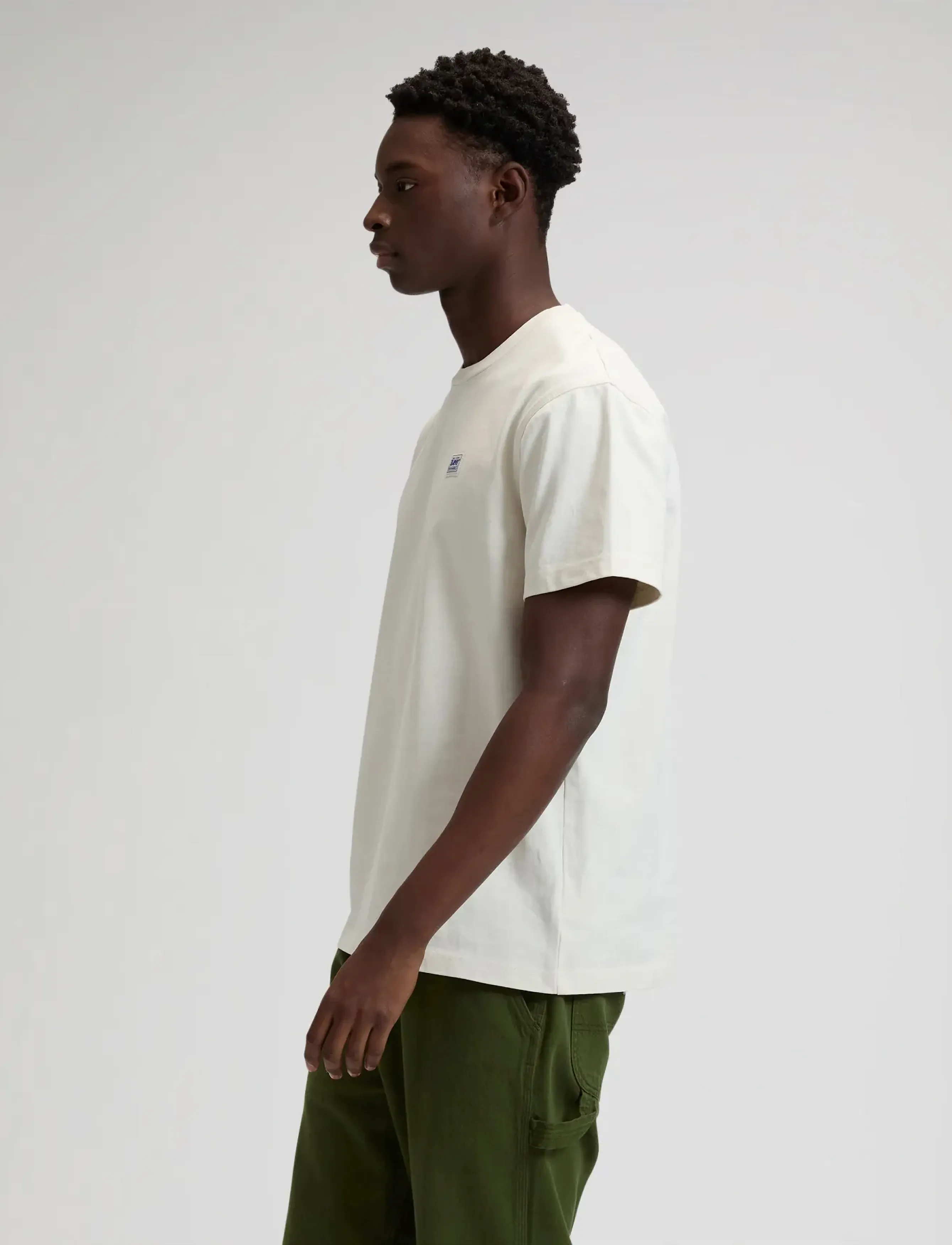 Lee Jeans - WORKWEAR TEE - short-sleeved t-shirts - natural - 4