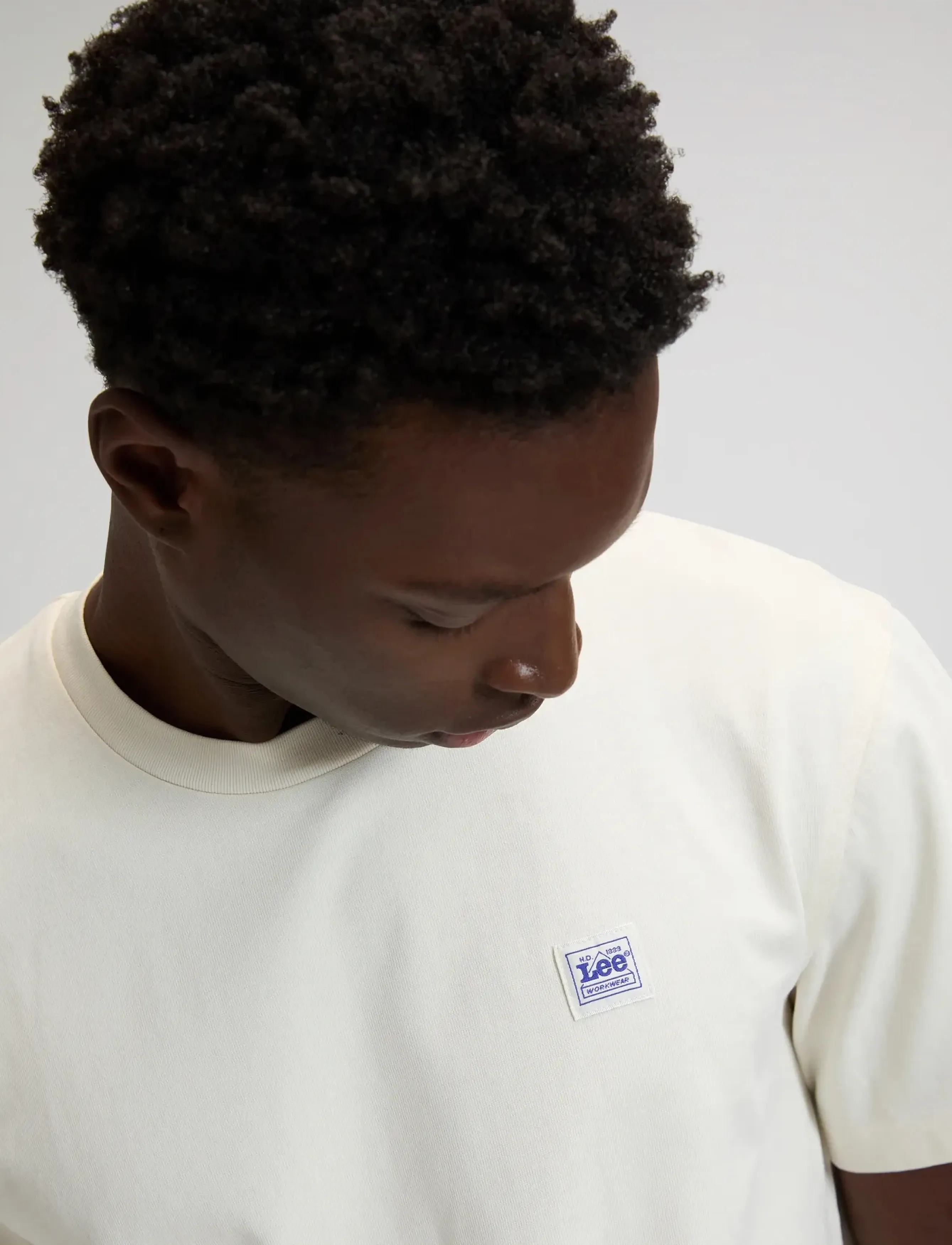 Lee Jeans - WORKWEAR TEE - short-sleeved t-shirts - natural - 5