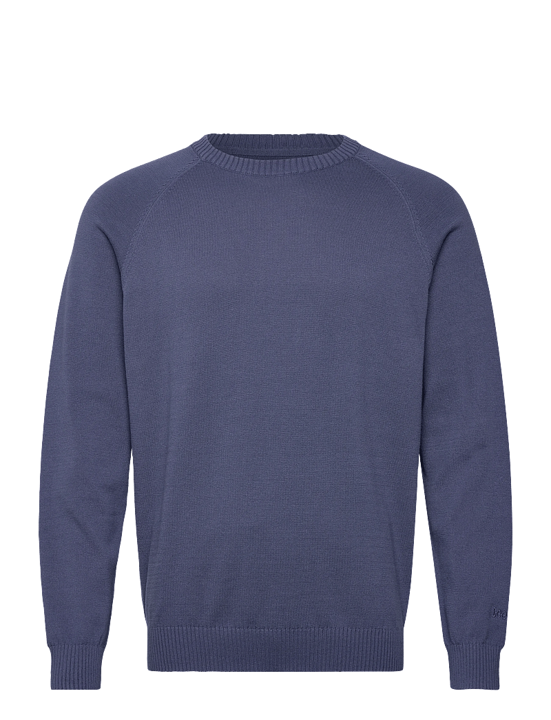 Lee Jeans - CLEAN RAGLAN SWEATER - rundhalsad - academy blue - 1