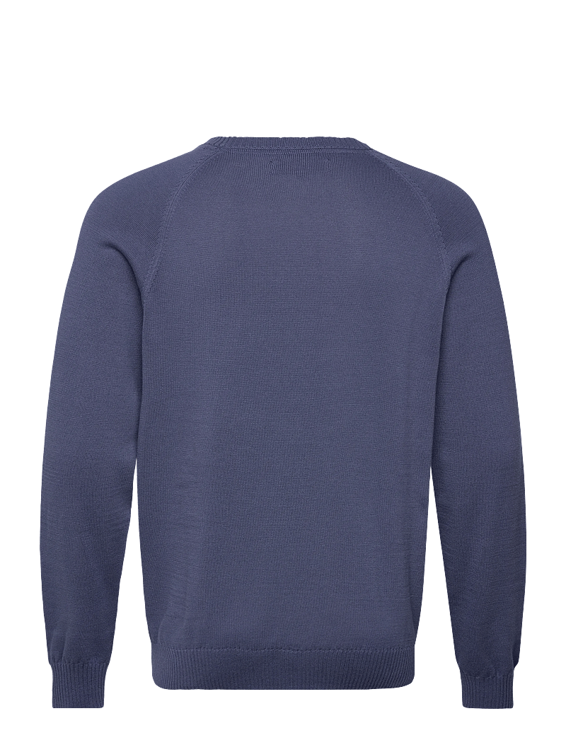 Lee Jeans - CLEAN RAGLAN SWEATER - rundhalsad - academy blue - 2